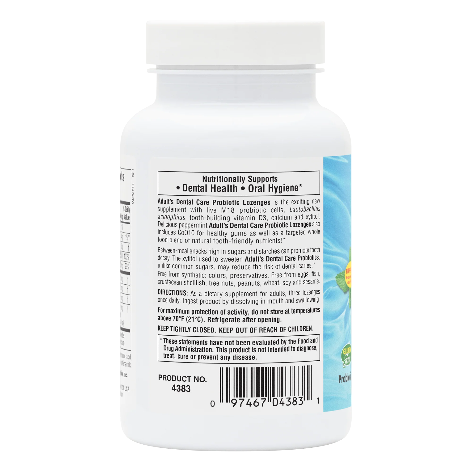 Adult's Dental Care Probiotic Lozenges - Image 3