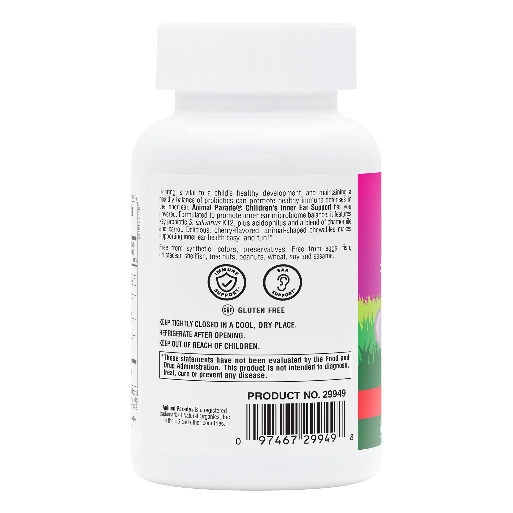 Animal Parade® Children’s Inner Ear Support Chewables - Image 3