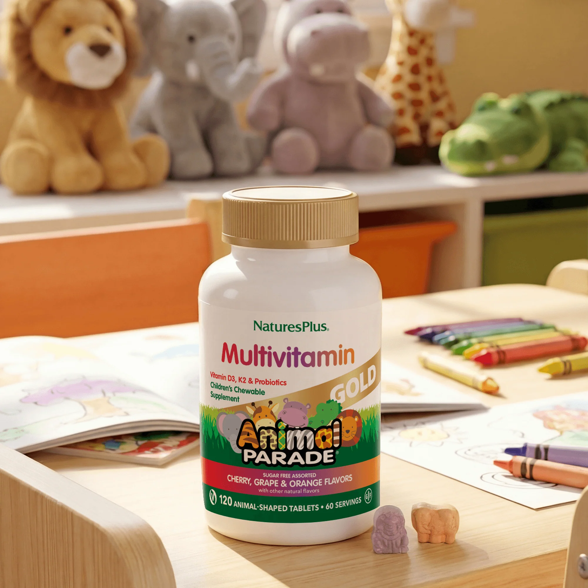 Animal Parade® GOLD Multivitamin Children’s Chewables - Assorted - Image 5