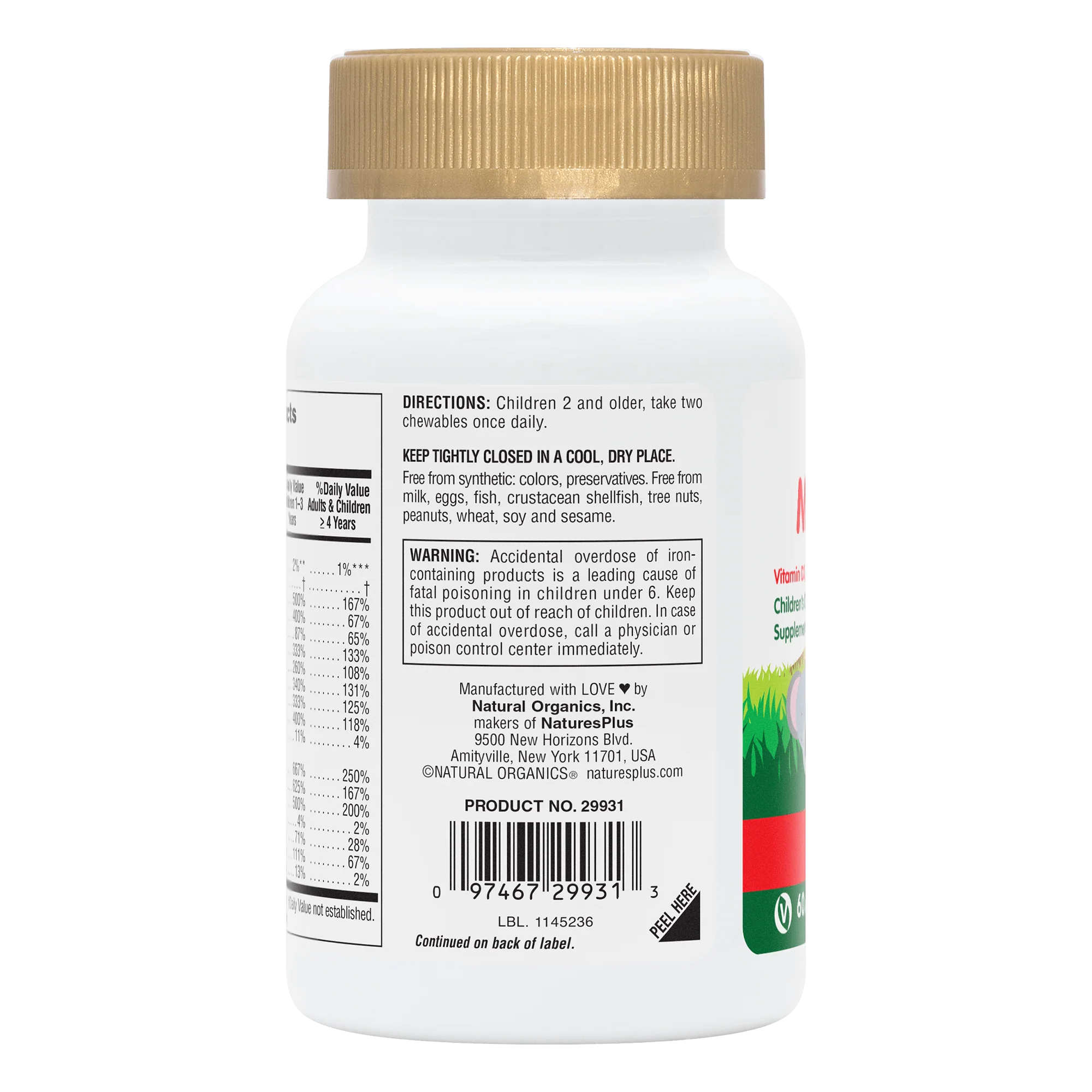 Animal Parade® GOLD Multivitamin Children’s Chewables - Cherry - Image 3
