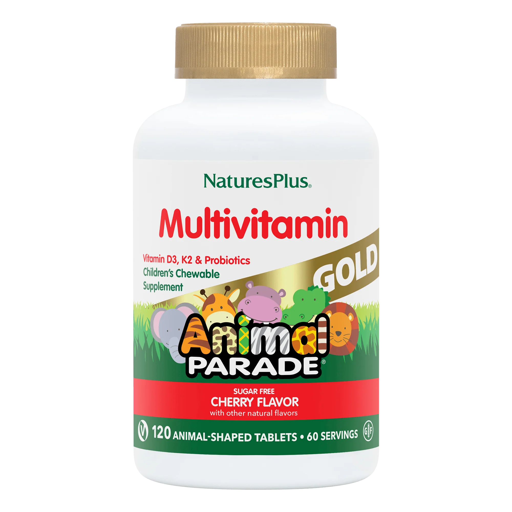 Animal Parade® GOLD Multivitamin Children’s Chewables - Cherry - Image 6