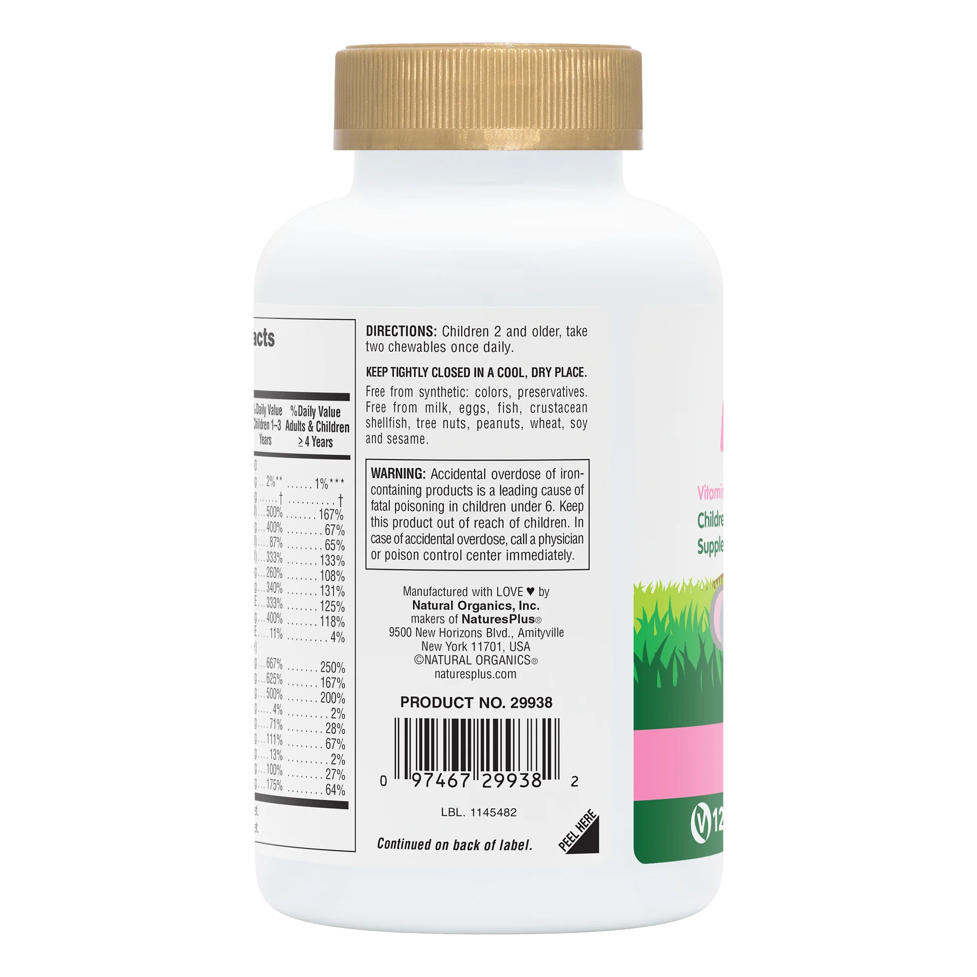 Animal Parade® GOLD Multivitamin Children’s Chewables - Watermelon - Image 3