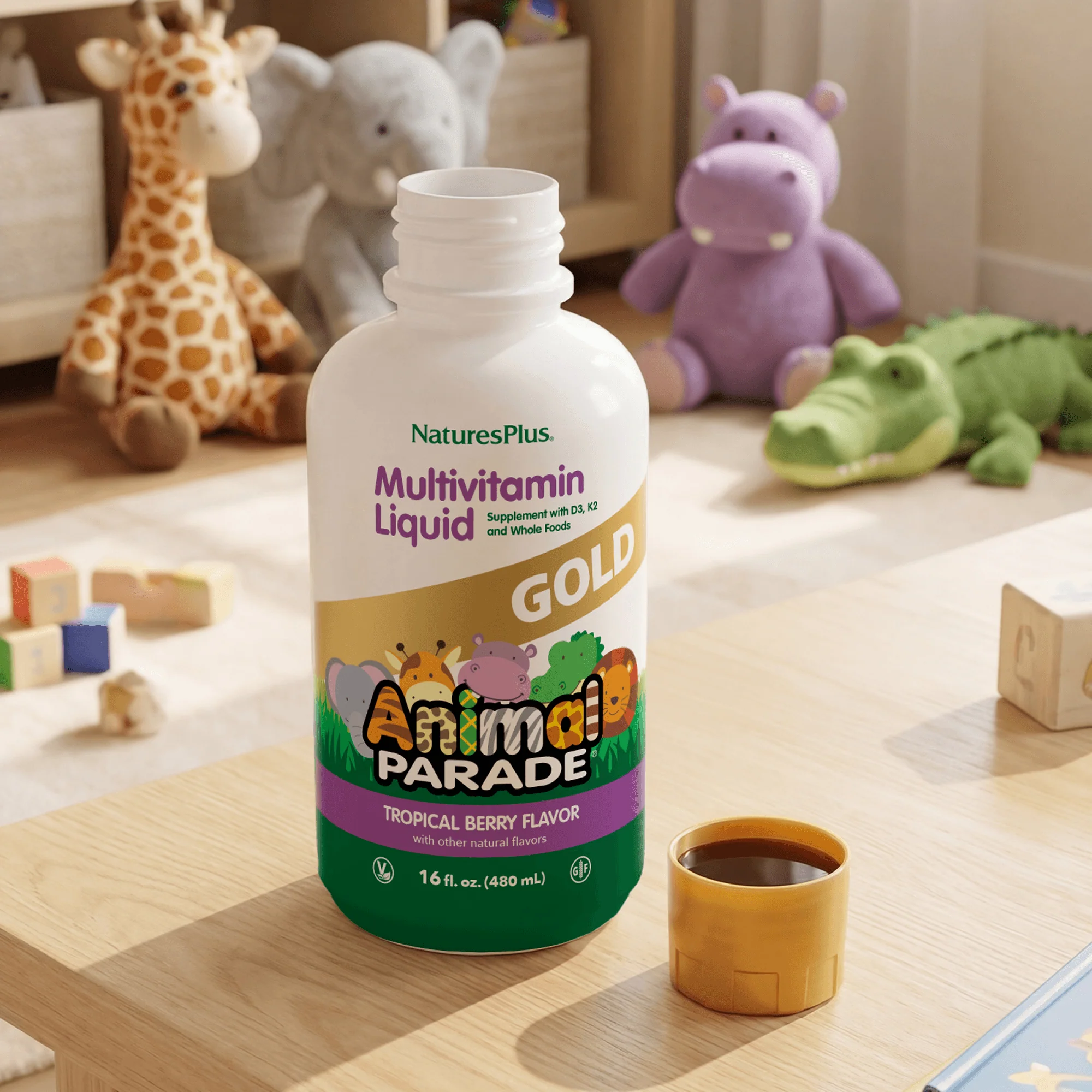 Animal Parade® GOLD Multivitamin Children’s Liquid - Image 10
