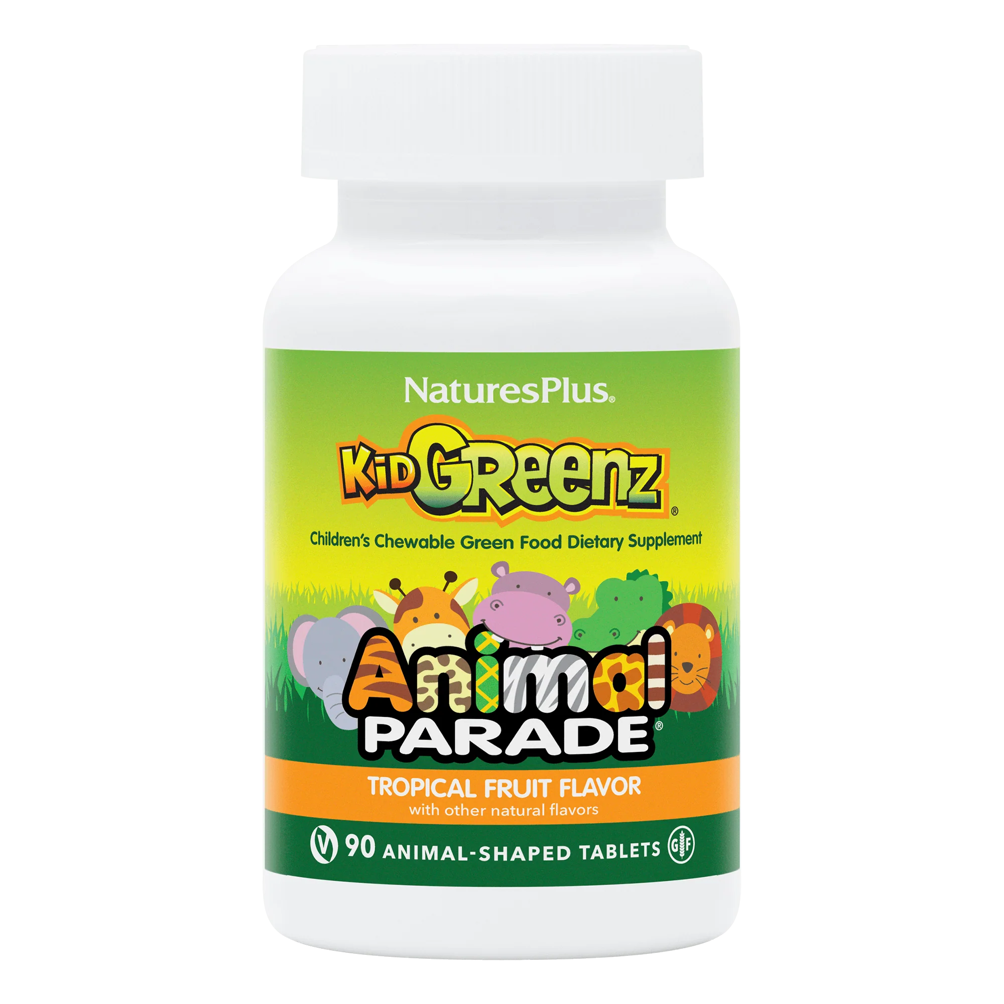 Animal Parade® KidGreenz® Children’s Chewables