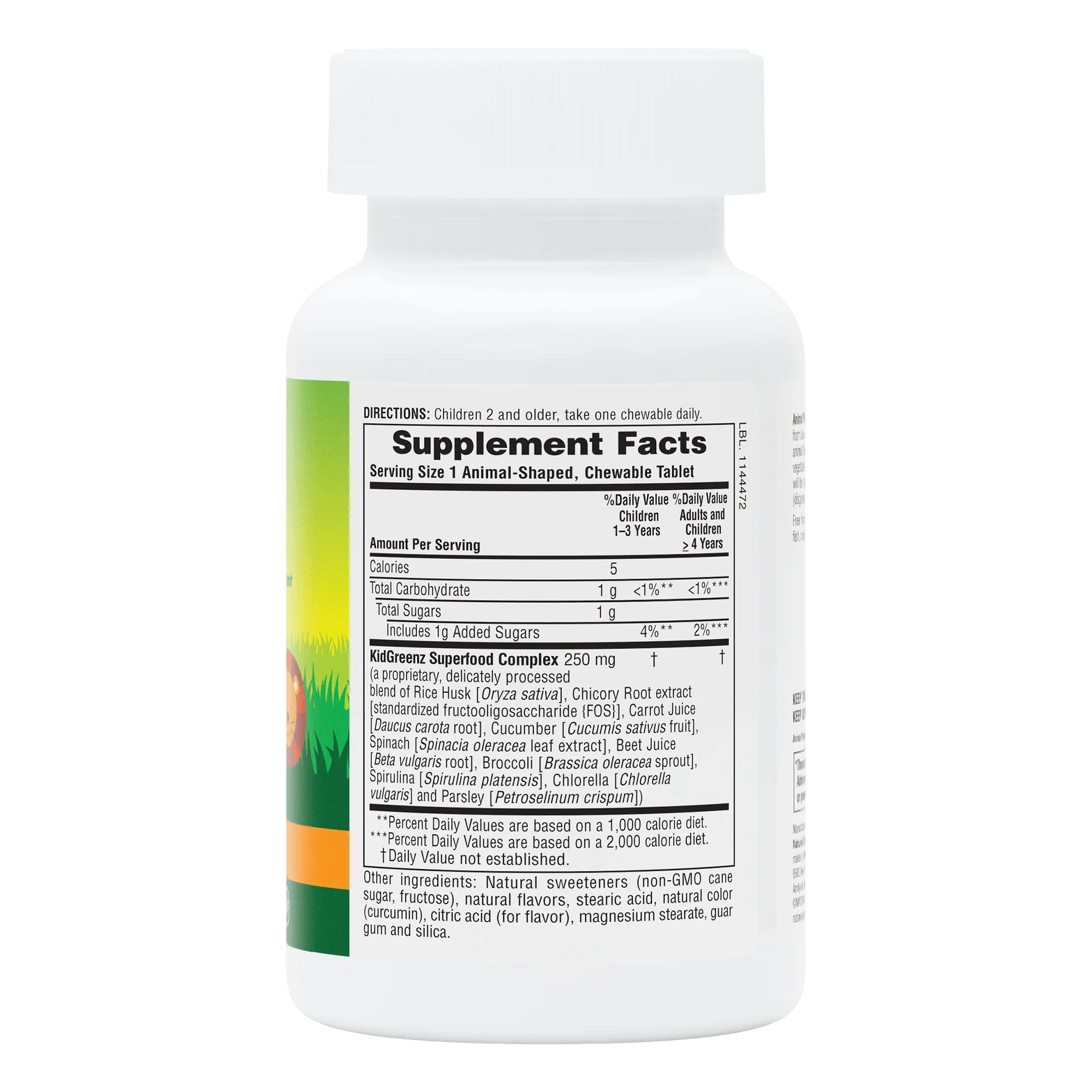 Animal Parade® KidGreenz® Children’s Chewables - Image 2