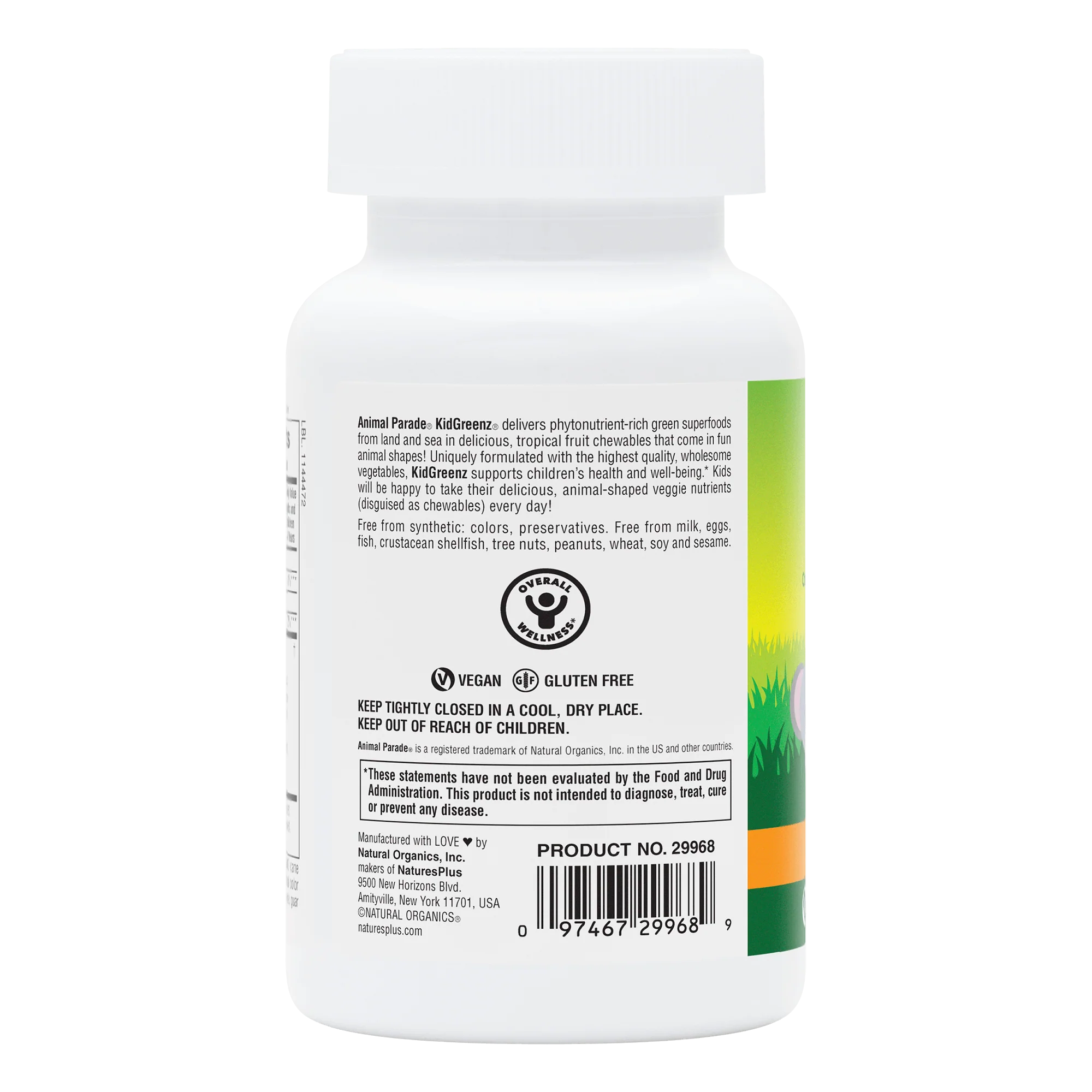 Animal Parade® KidGreenz® Children’s Chewables - Image 3