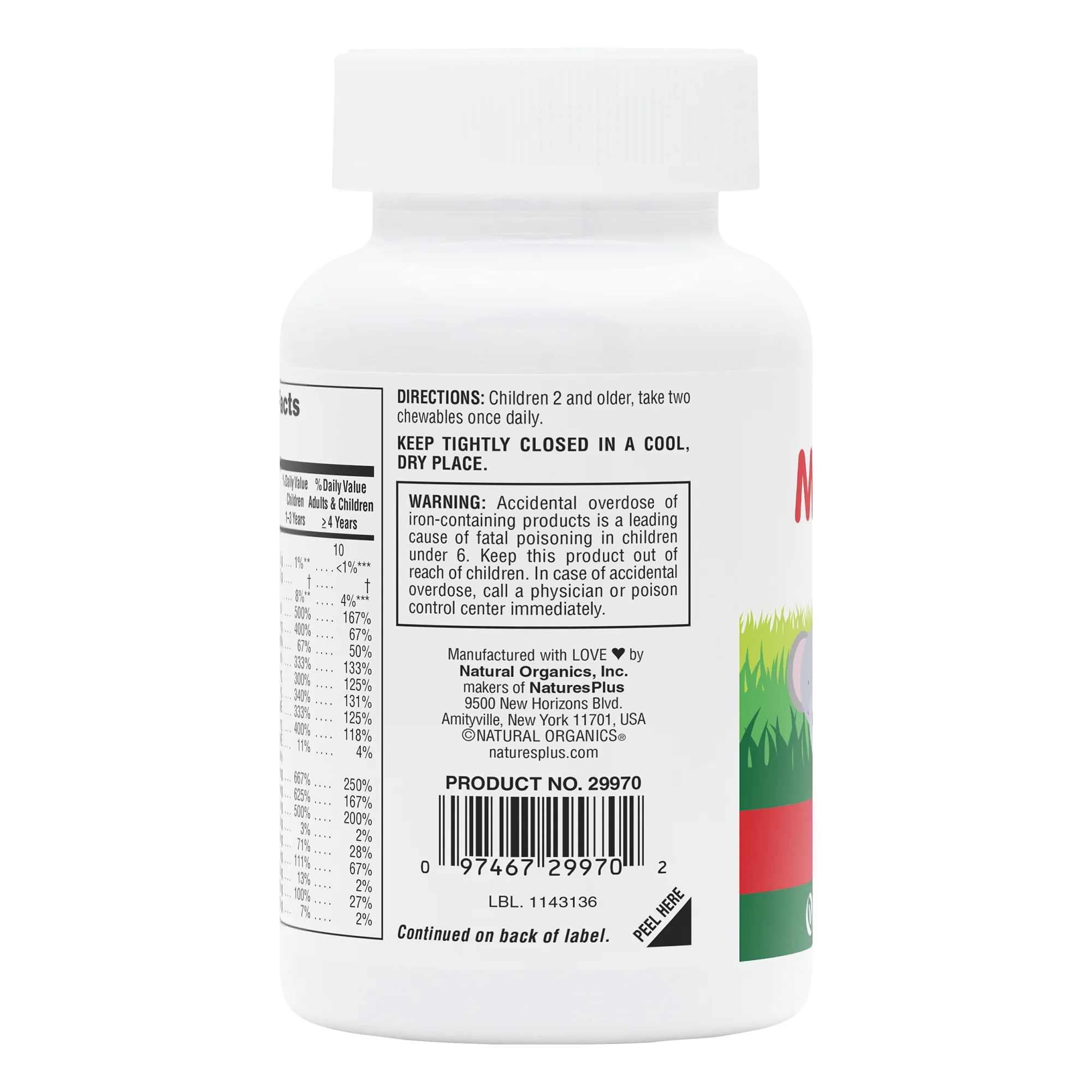 Animal Parade® Multivitamin Children’s Chewables - Cherry - Image 3