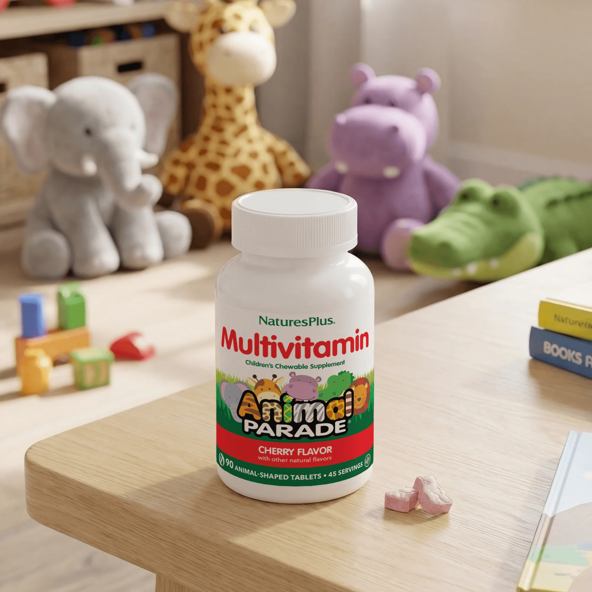 Animal Parade® Multivitamin Children’s Chewables - Cherry - Image 5