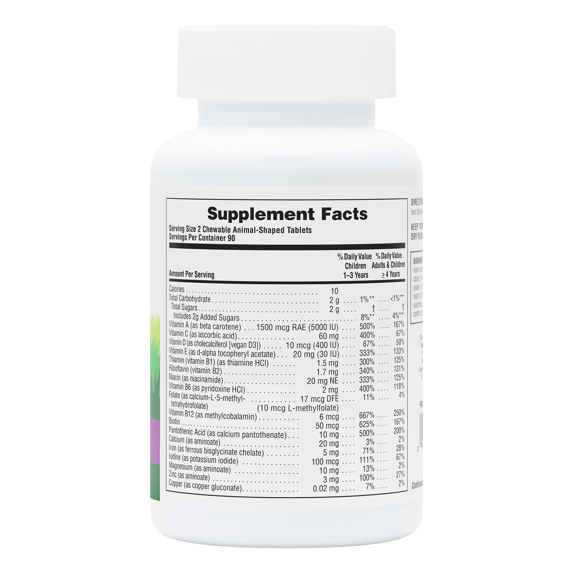 Animal Parade® Multivitamin Children’s Chewables - Grape - Image 7