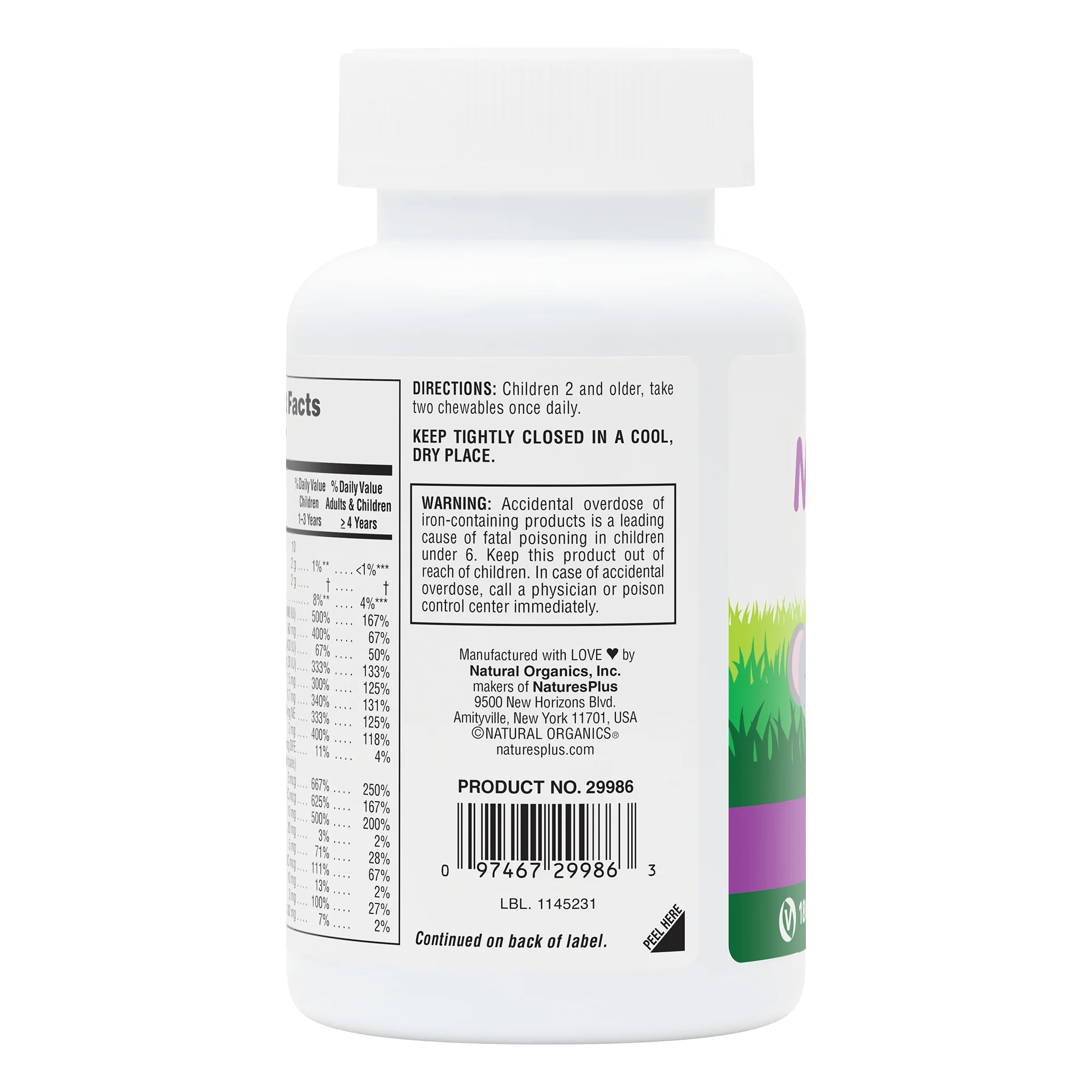 Animal Parade® Multivitamin Children’s Chewables - Grape - Image 8