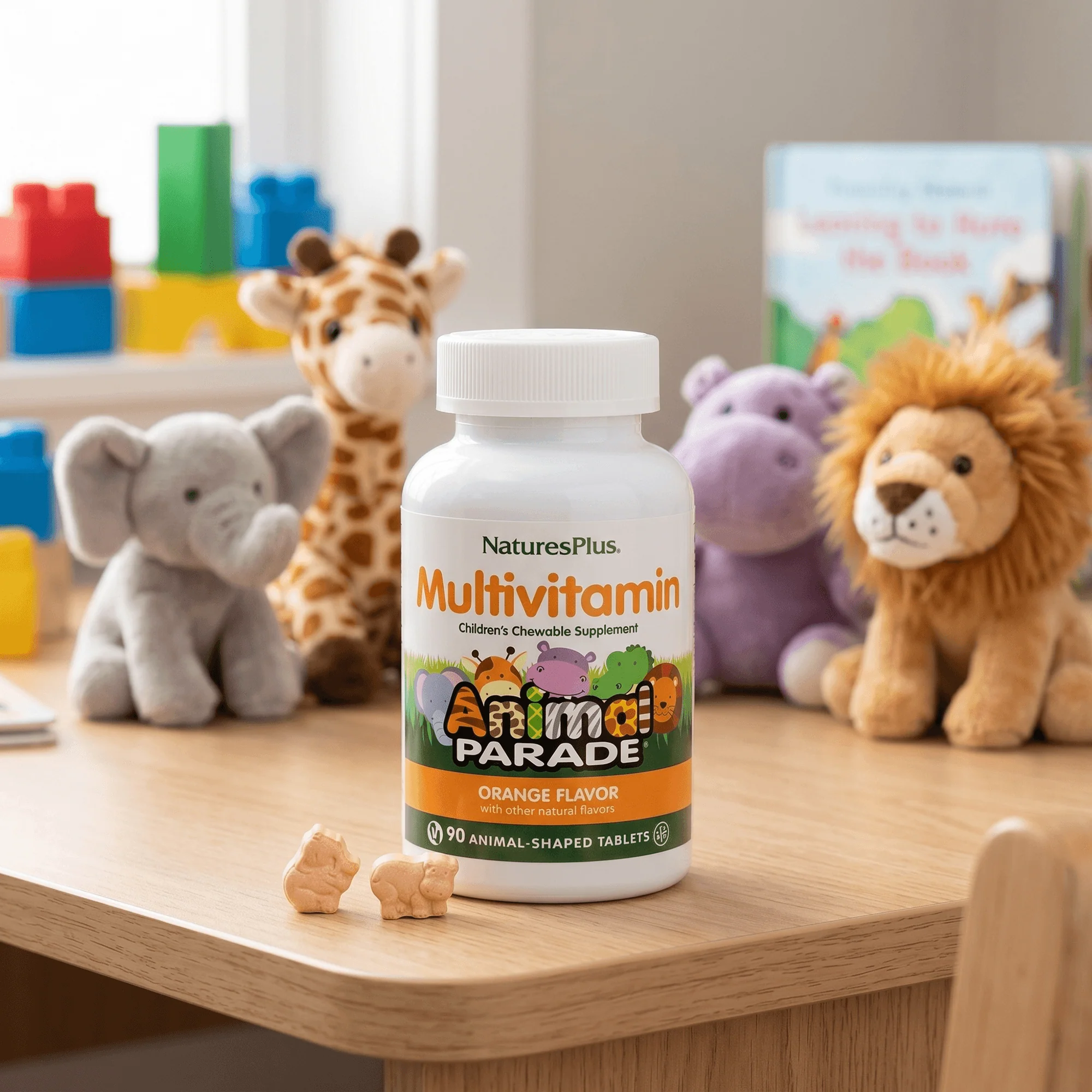 Animal Parade® Multivitamin Children’s Chewables - Orange - Image 5