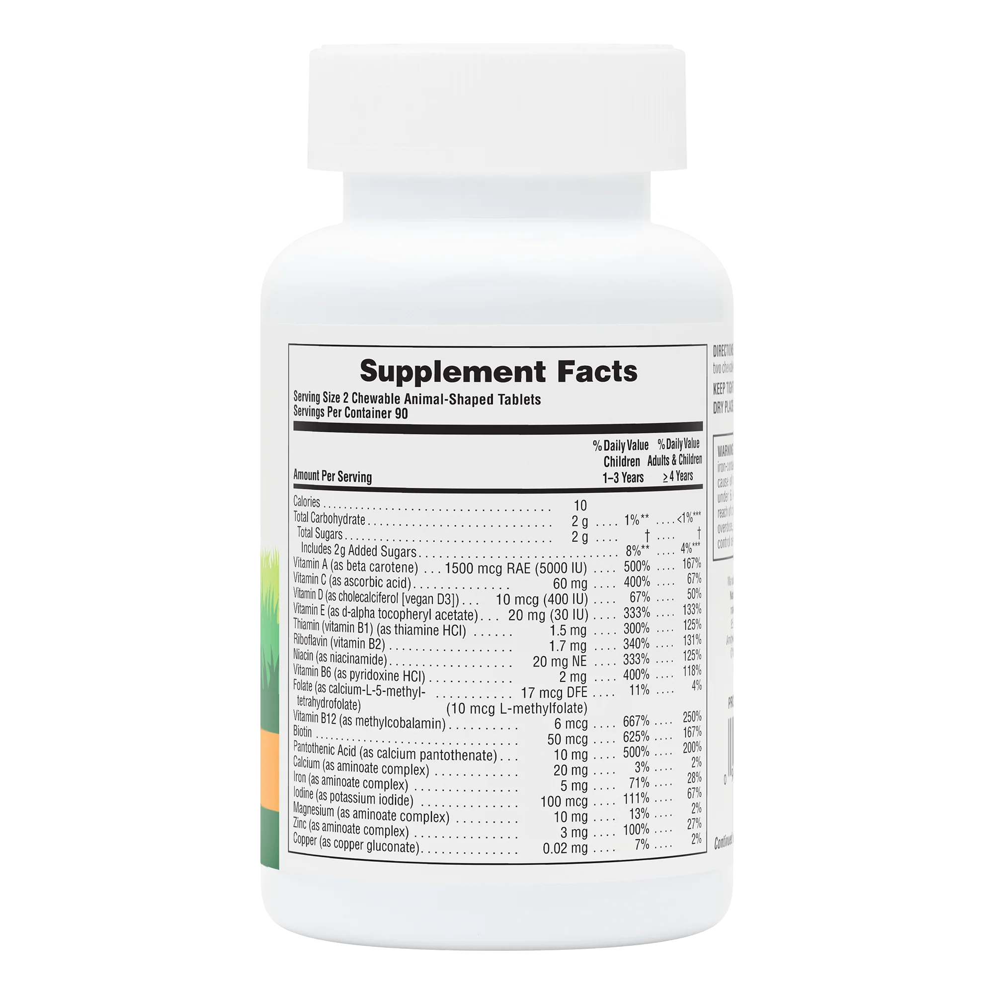 Animal Parade® Multivitamin Children’s Chewables - Orange - Image 7