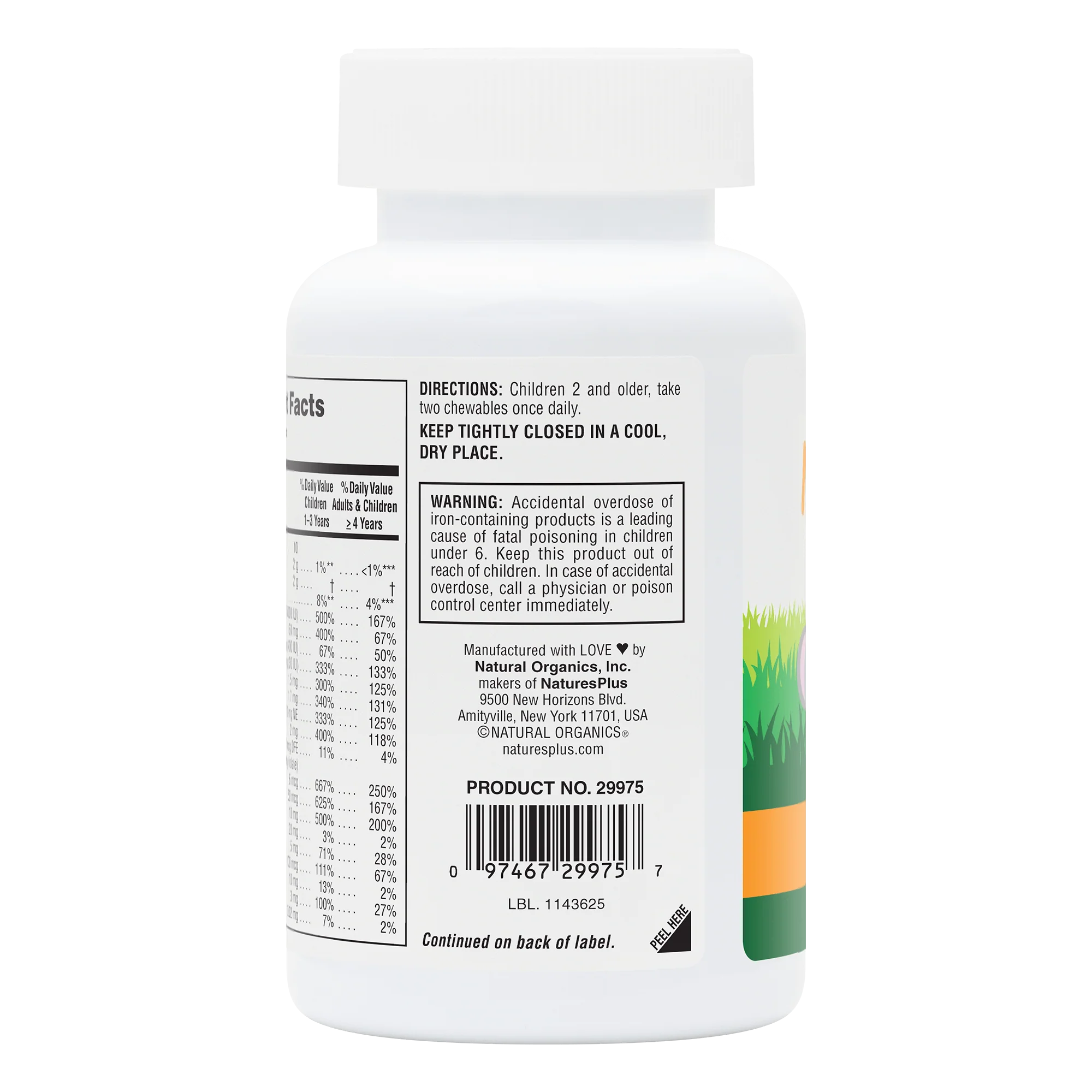 Animal Parade® Multivitamin Children’s Chewables - Orange - Image 8