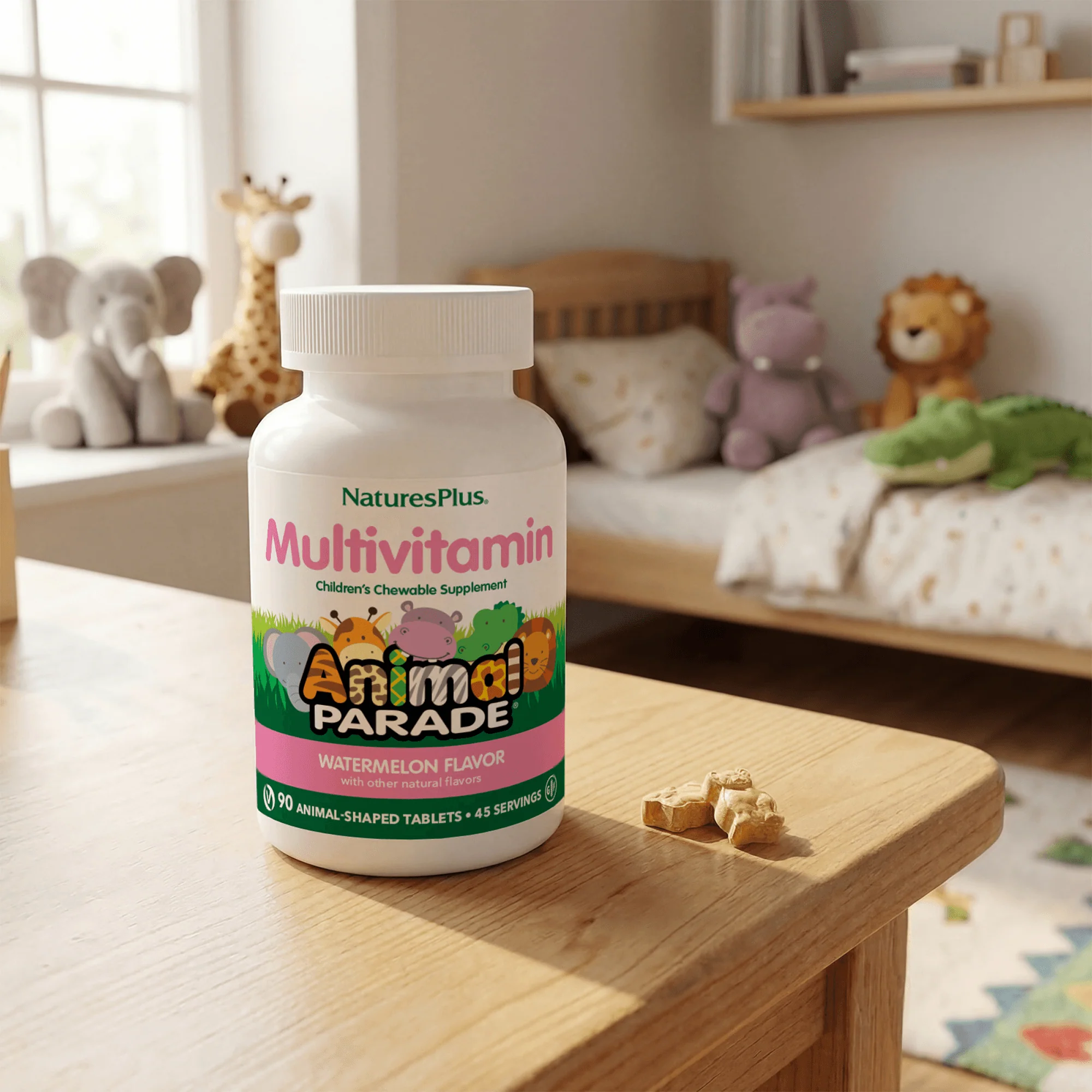 Animal Parade® Multivitamin Children’s Chewables - Watermelon - Image 5