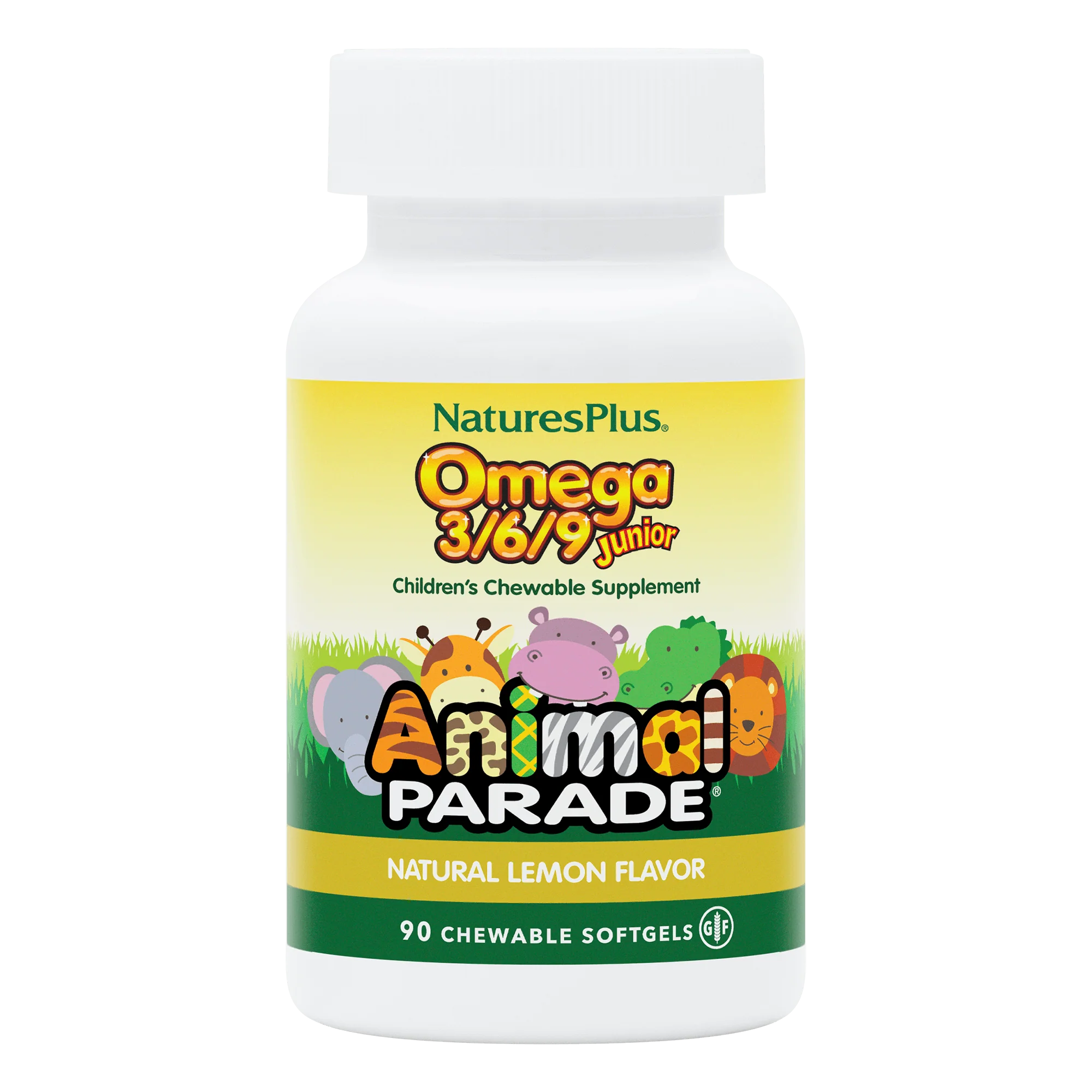 Animal ParadeĀ® Omega 3/6/9 Junior Softgels