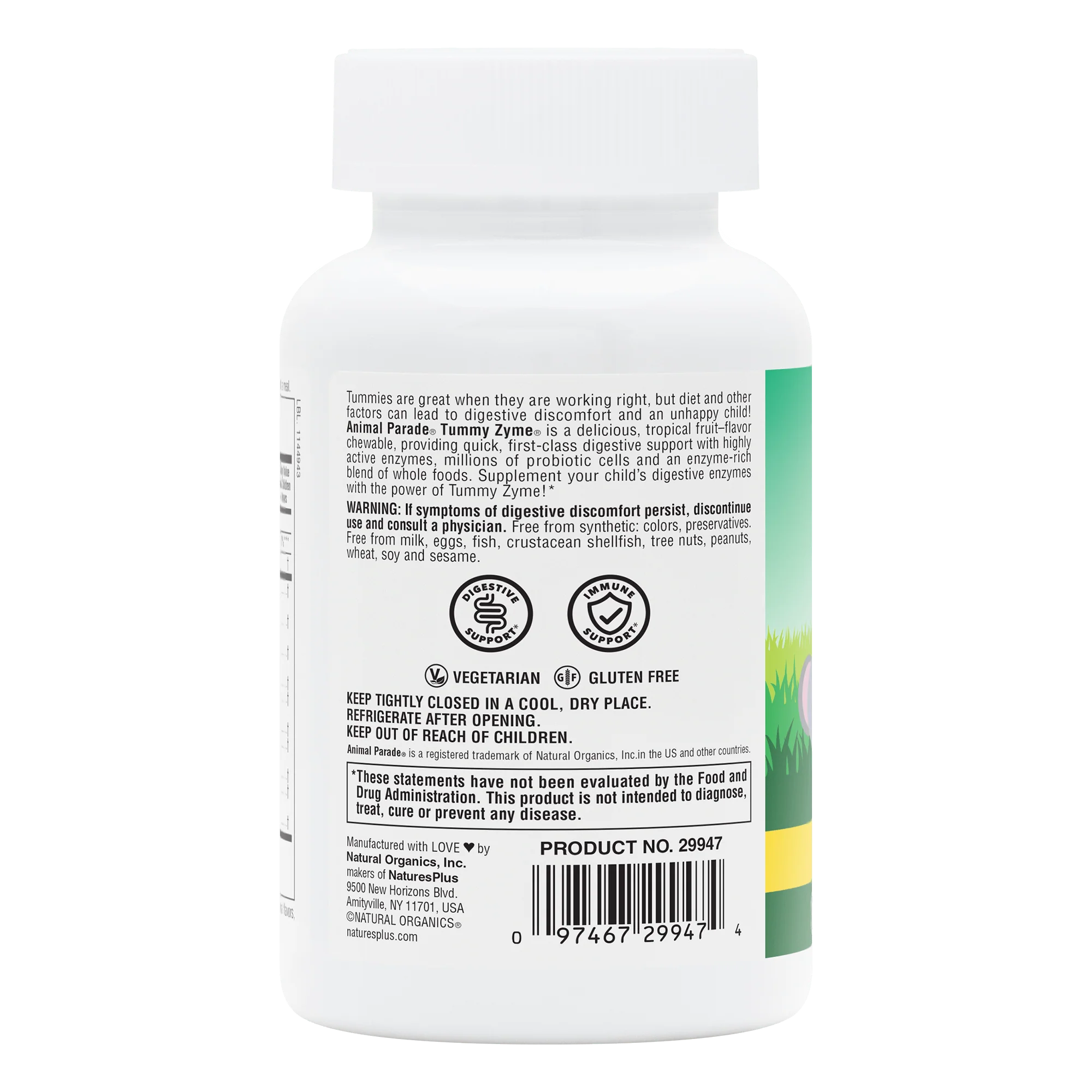 Animal Parade® Tummy Zyme™ Children's Chewables - Image 3