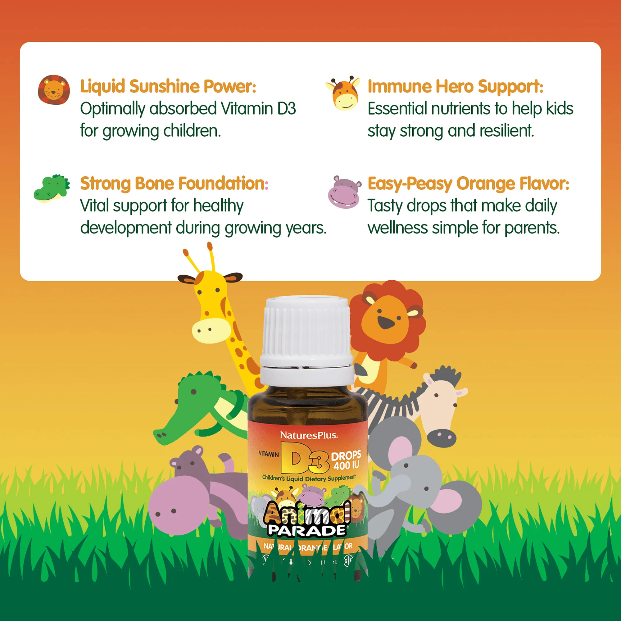 Animal ParadeĀ® Vitamin D3 400 IU Liquid Drops - Image 4