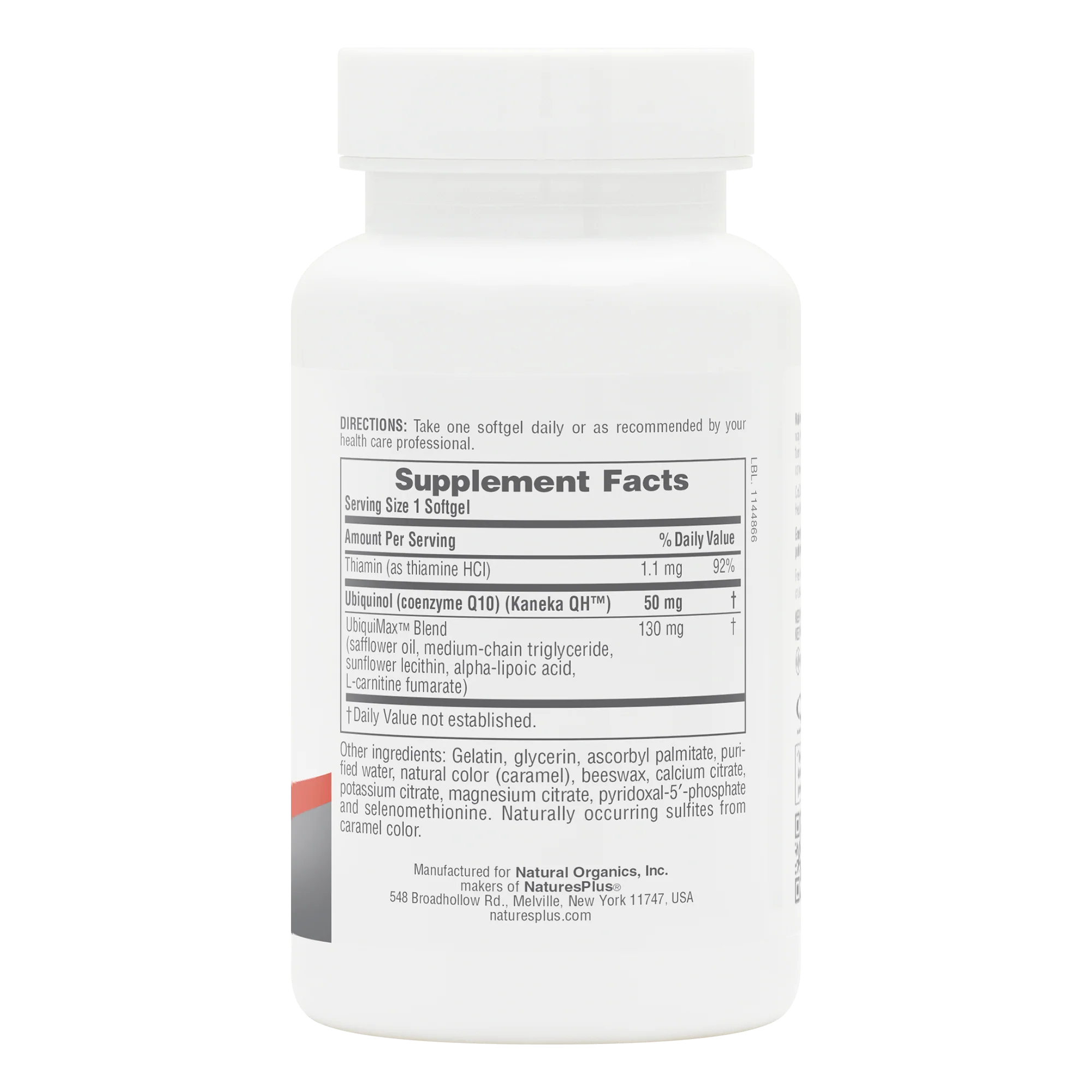 Beyond CoQ10® 50 mg Softgels - Image 7