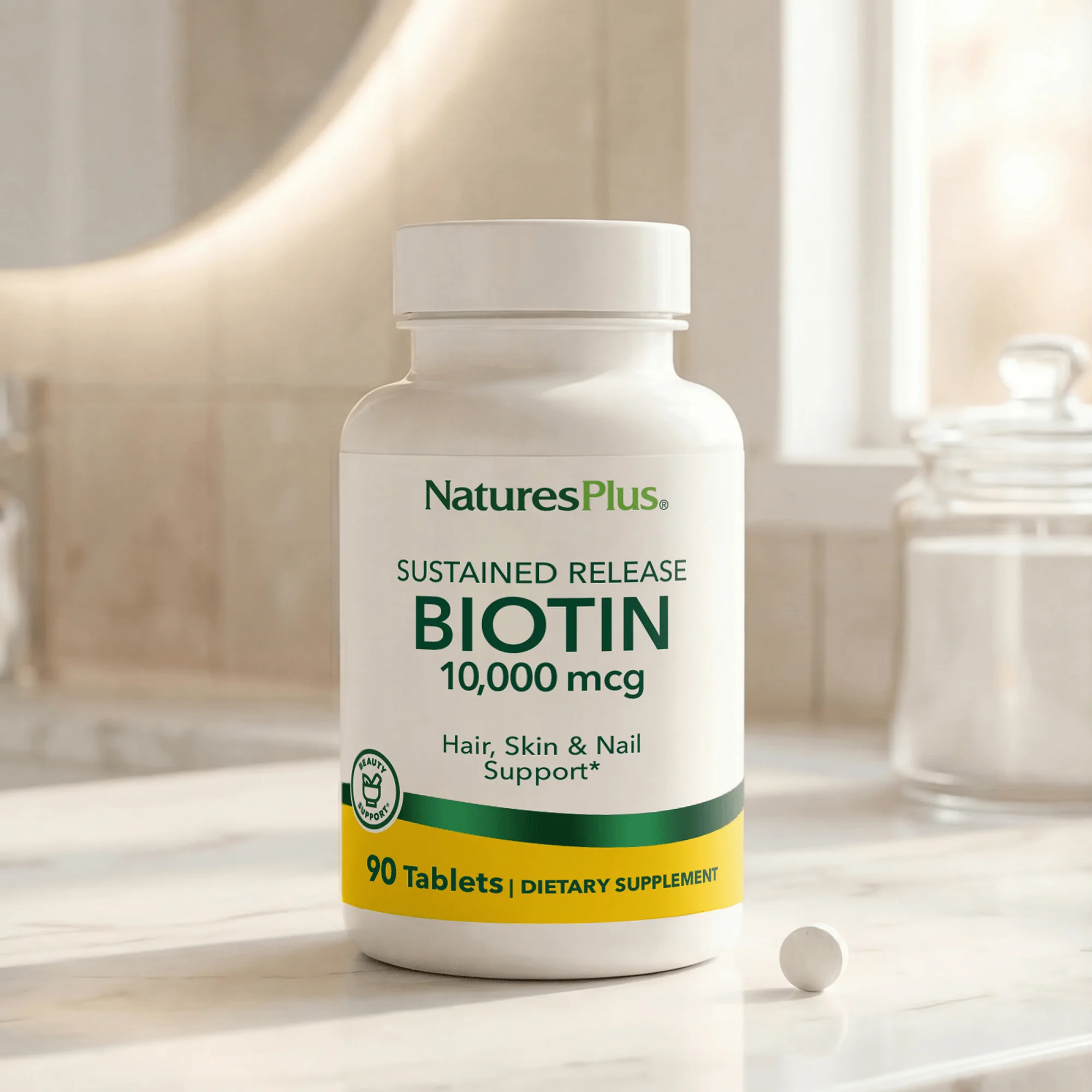 Biotin 10,000 MCG Tablets - Image 5
