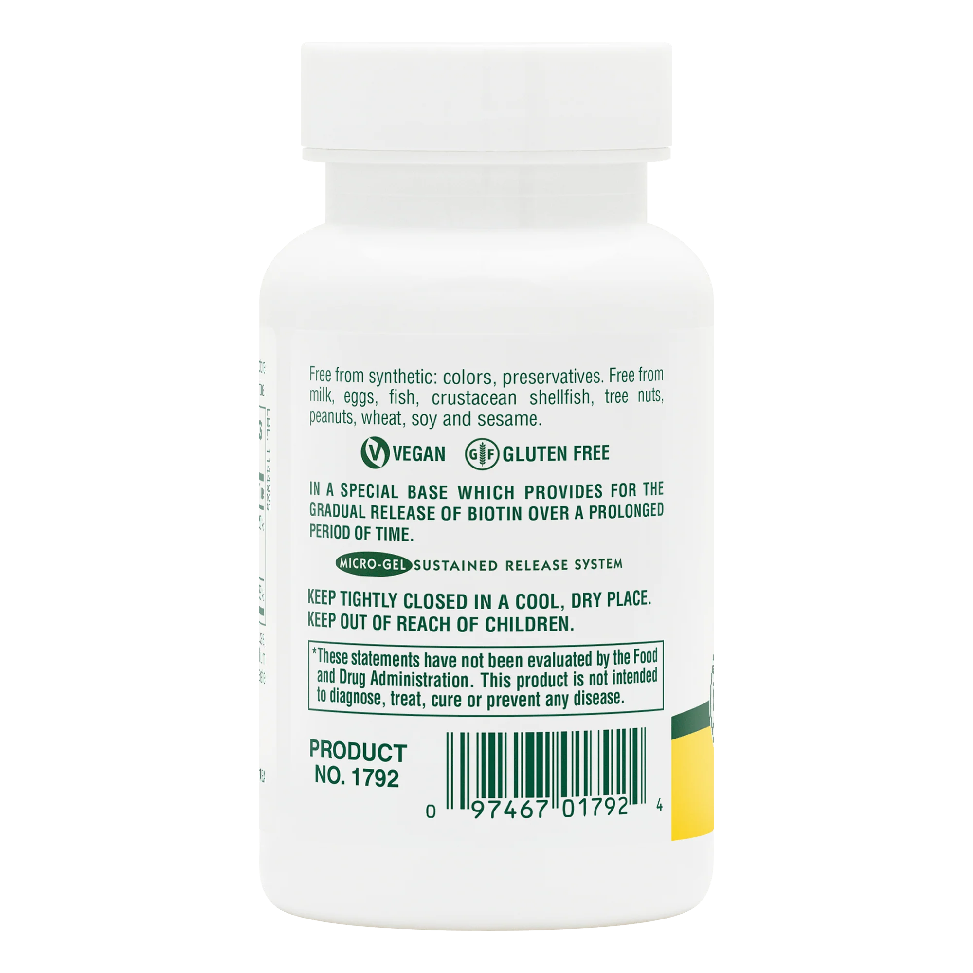 Biotin & Folic Acid (Folate) Sustained Release Tablets - Image 3