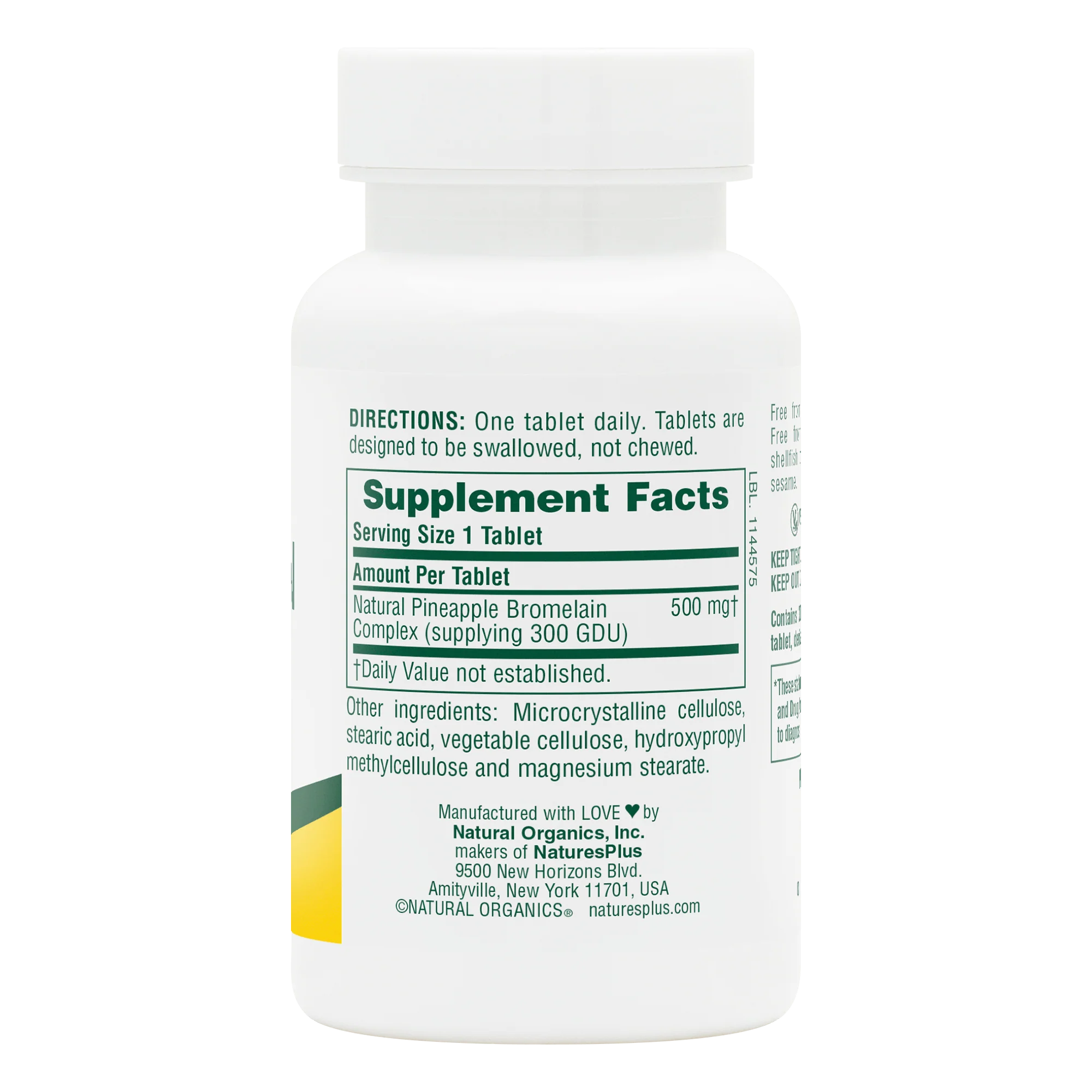 Bromelain 500 mg Tablets - Image 2