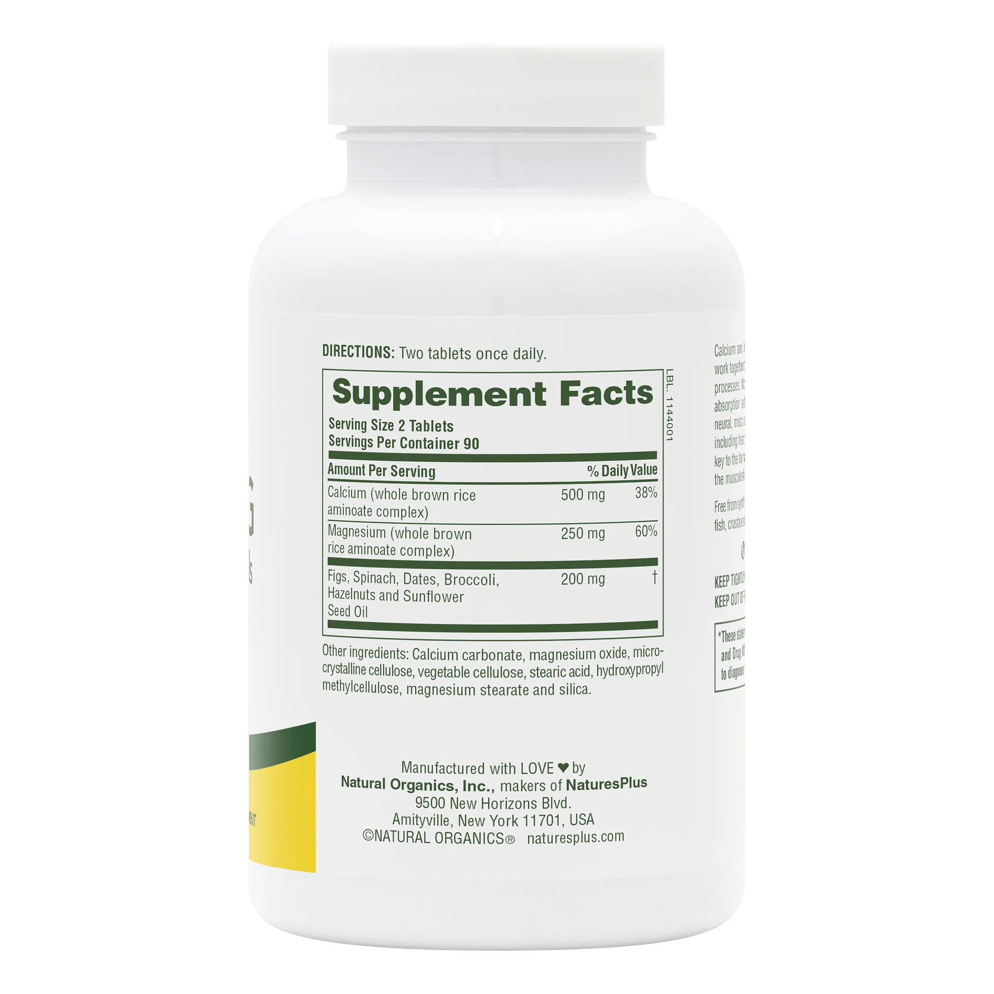 Calcium/Magnesium 500/250 mg Tablets - Image 2