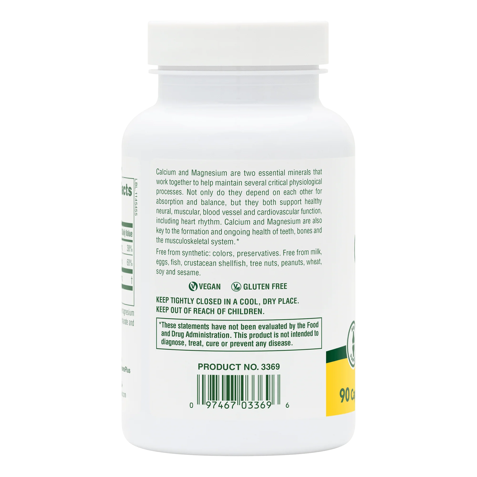 Calcium/Magnesium Citrate Capsules - Image 3