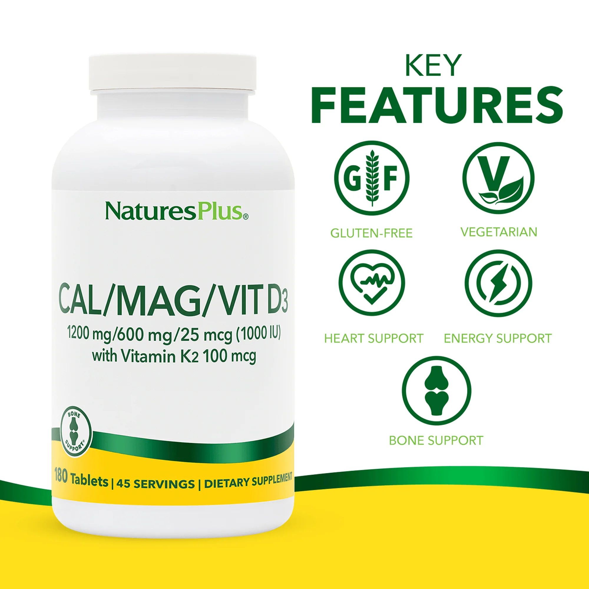 Calcium/Magnesium/Vitamin D3 with Vitamin K2 Tablets - Image 9