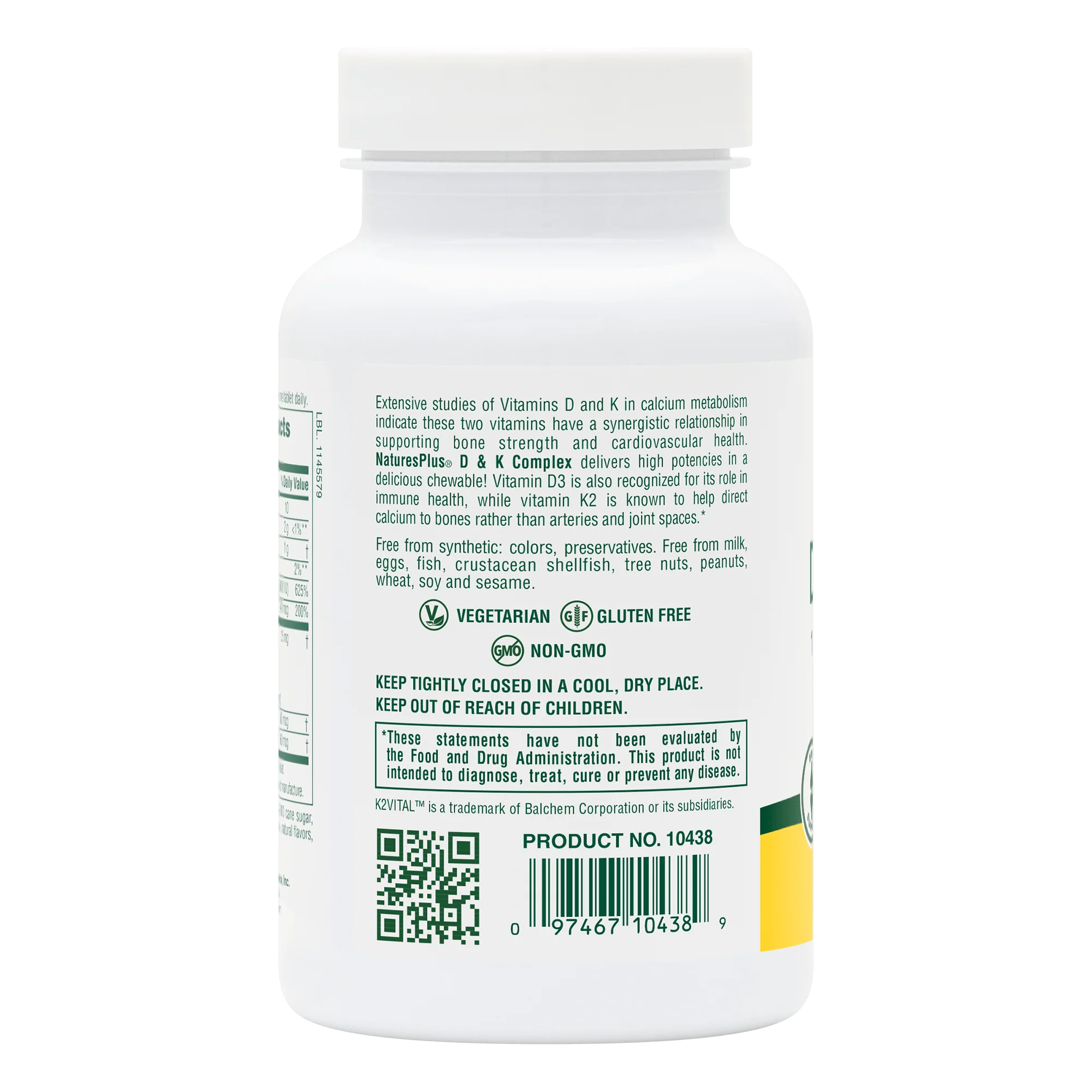 Chewable D & K Complex - Image 3