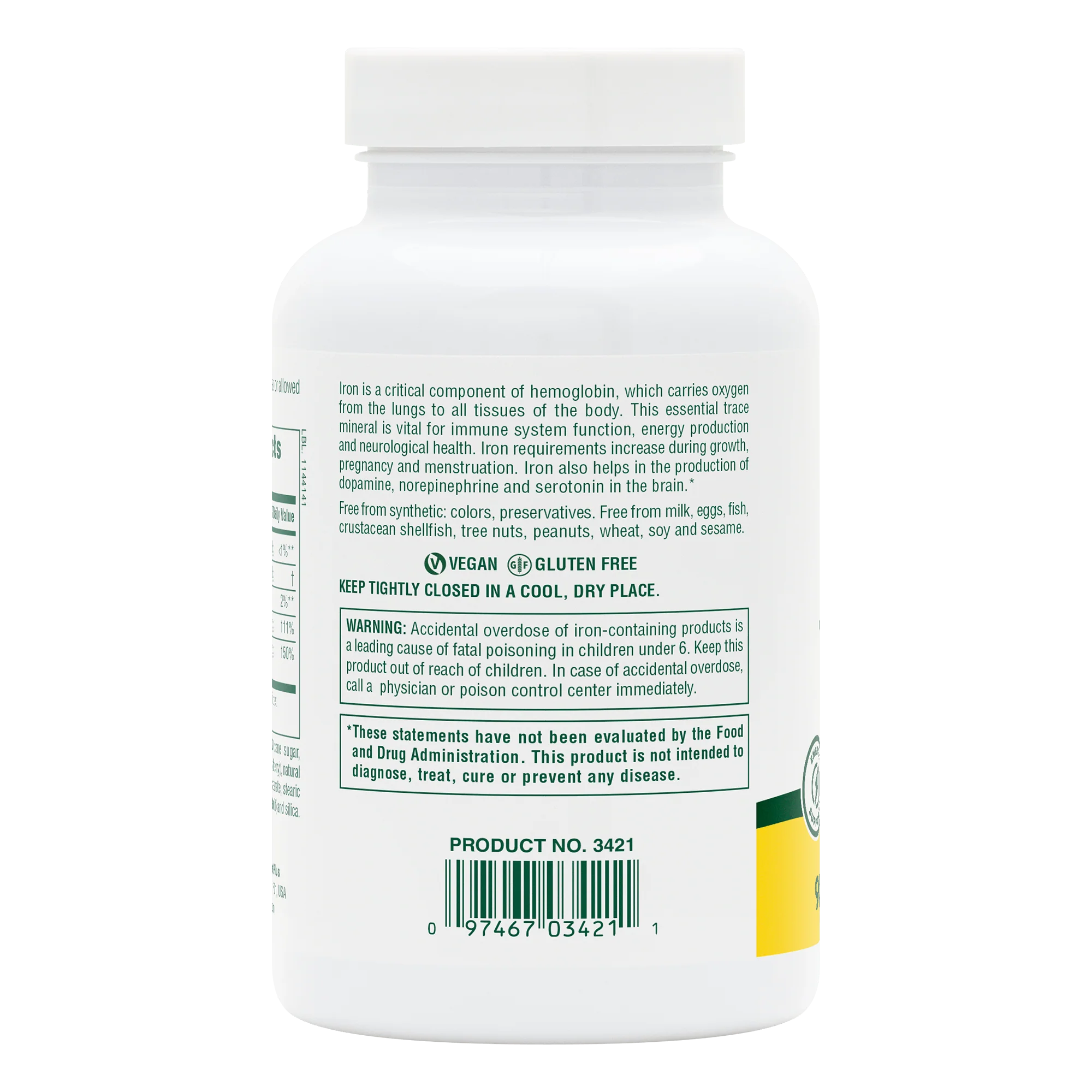 Chewable Iron with Vitamin C & Herbs - Image 3