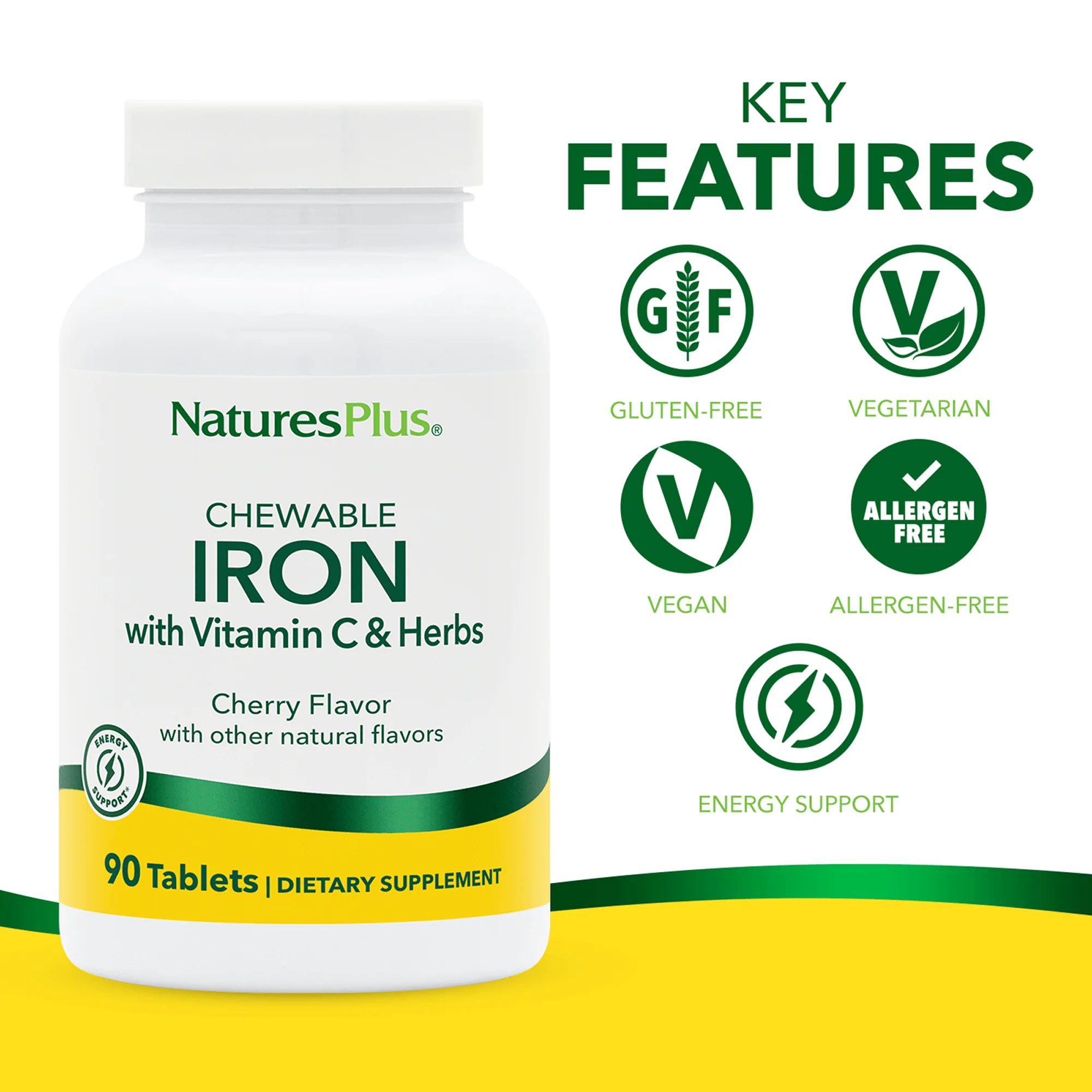 Chewable Iron with Vitamin C & Herbs - Image 4
