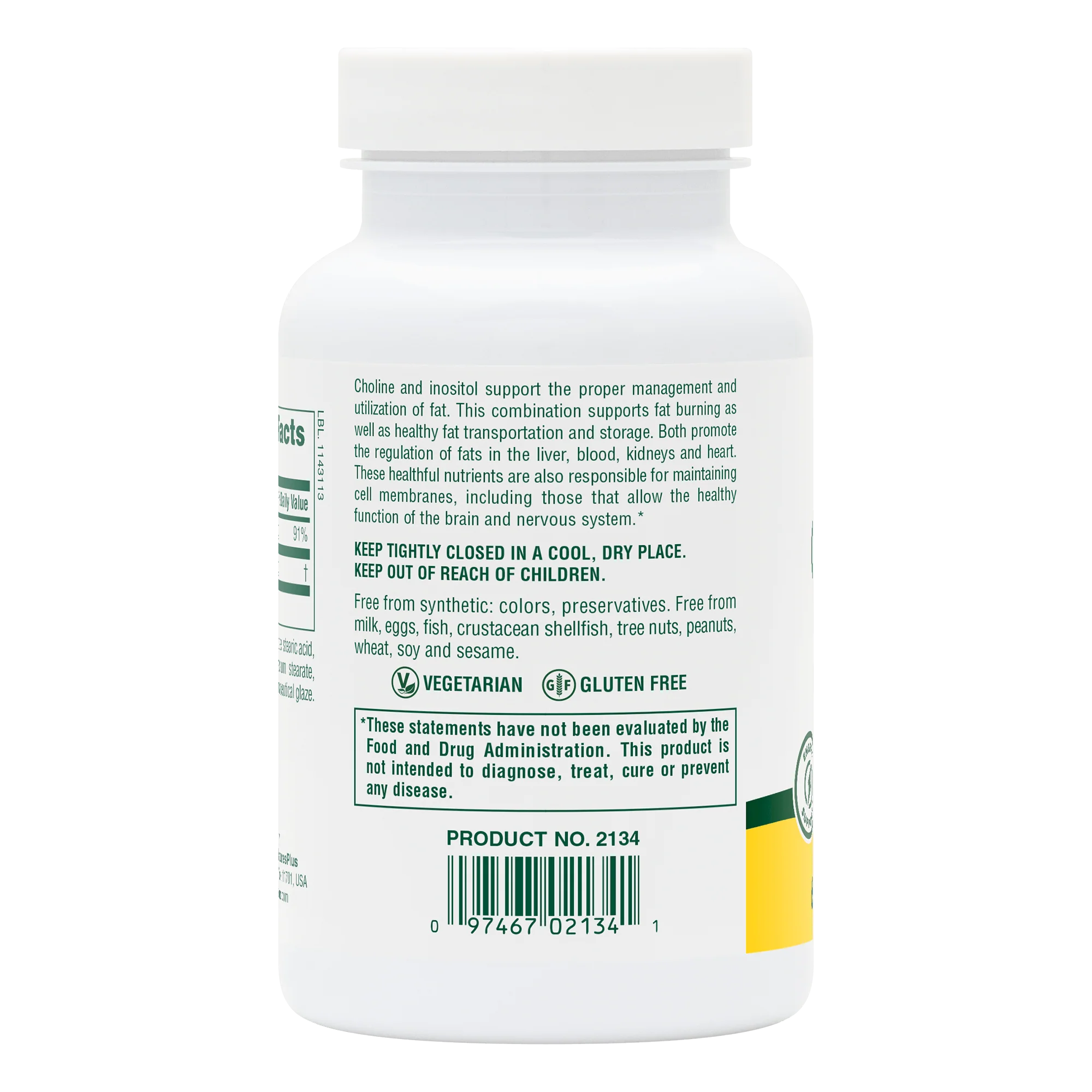 Choline & Inositol 500 mg Tablets - Image 3
