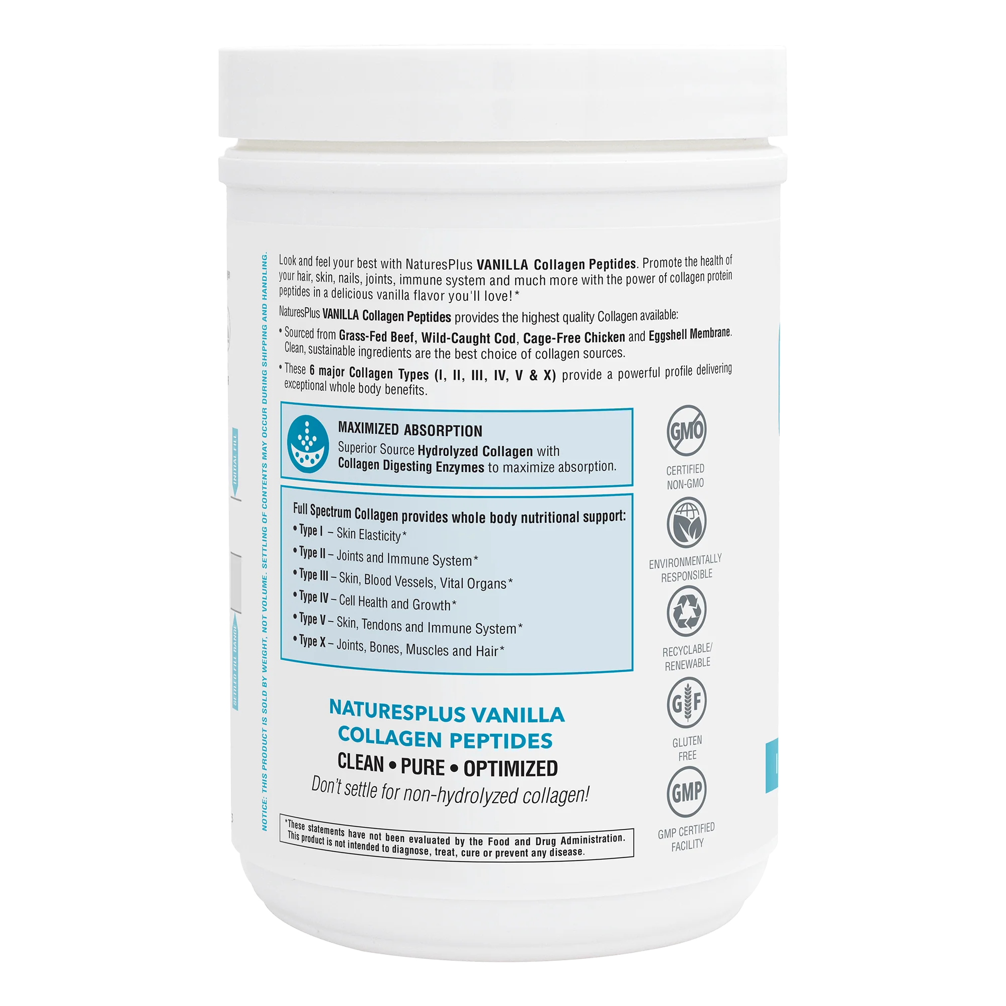 Collagen Peptides Vanilla - Image 3