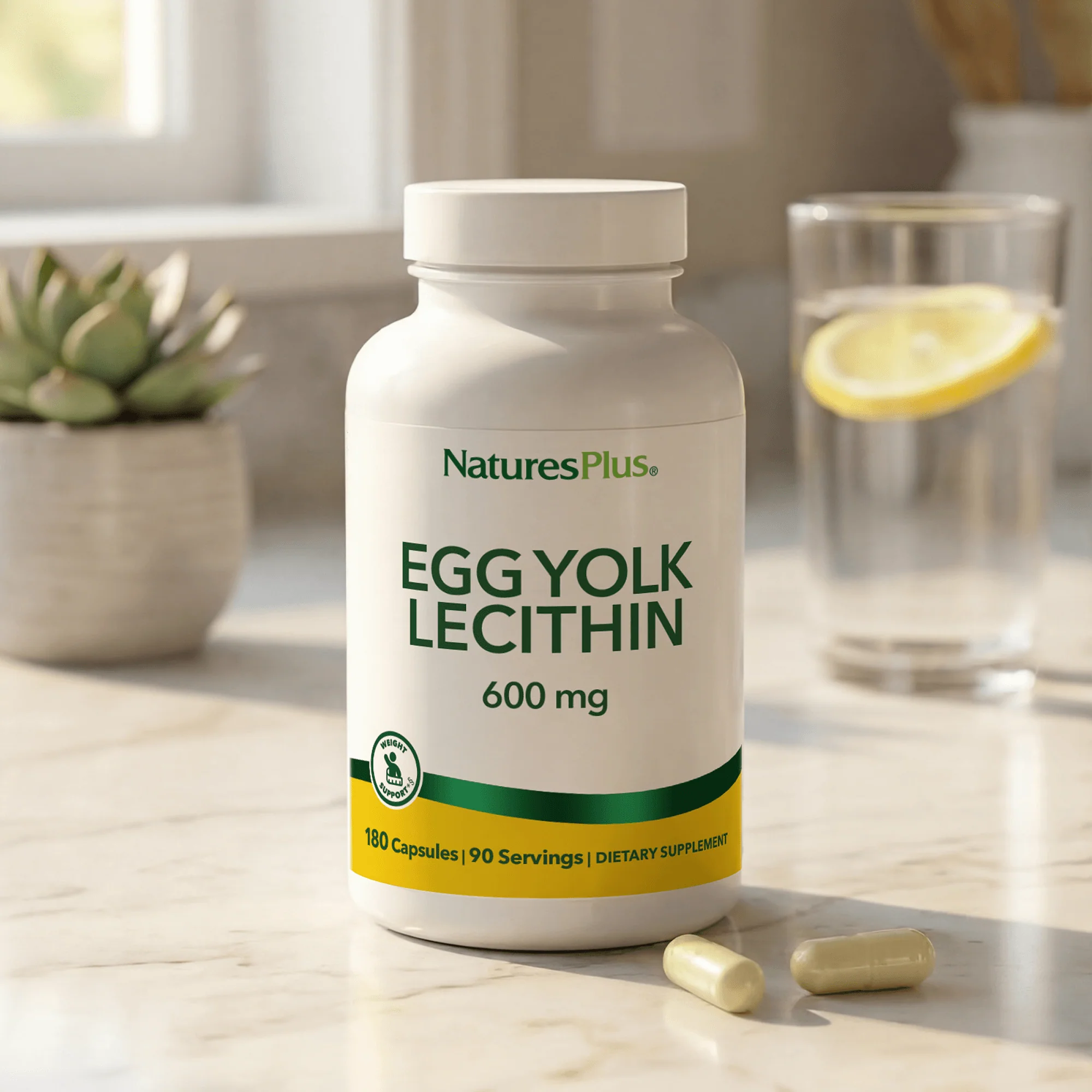 Egg Yolk Lecithin 600 mg Capsules - Image 5