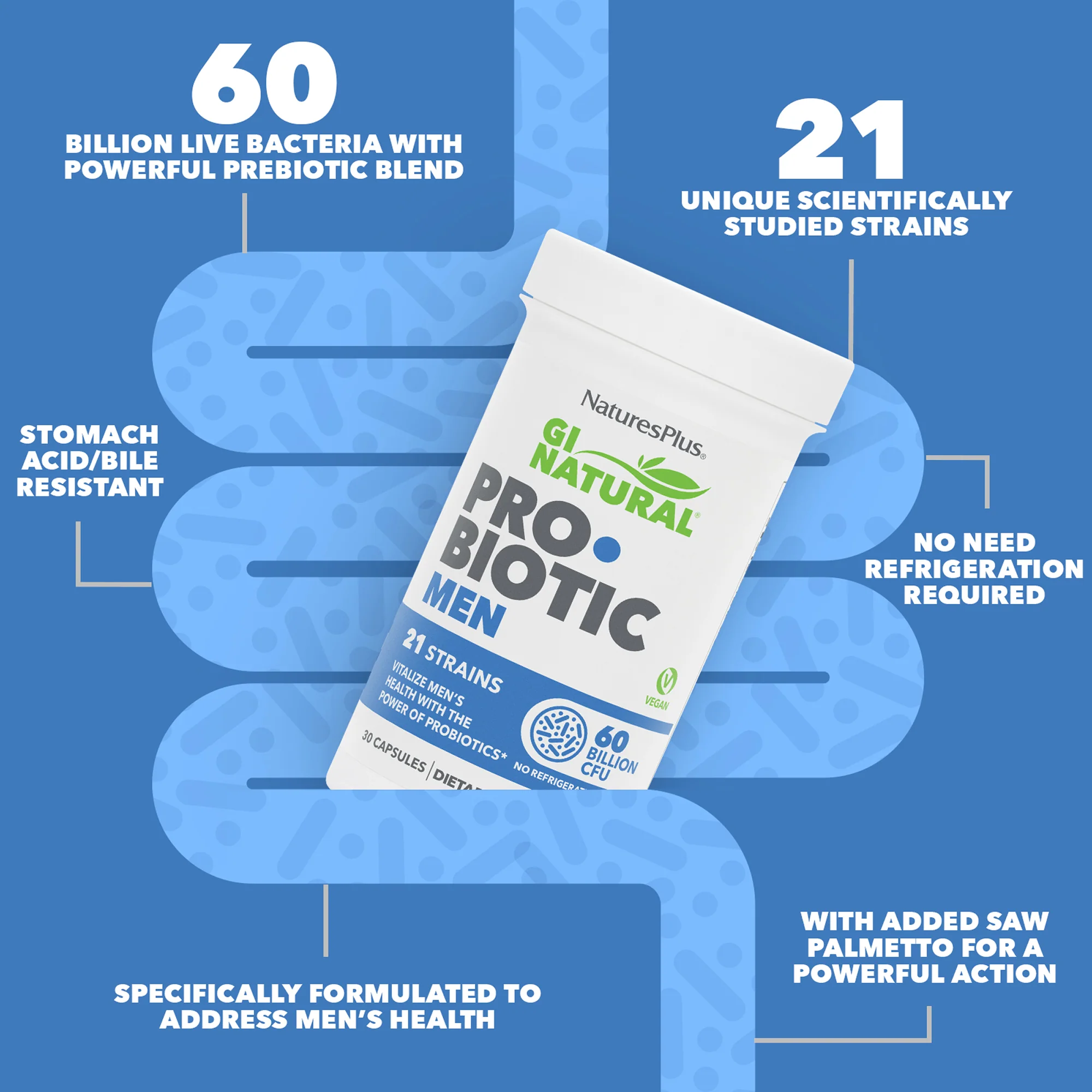 GI Natural® Probiotic Men - Image 4