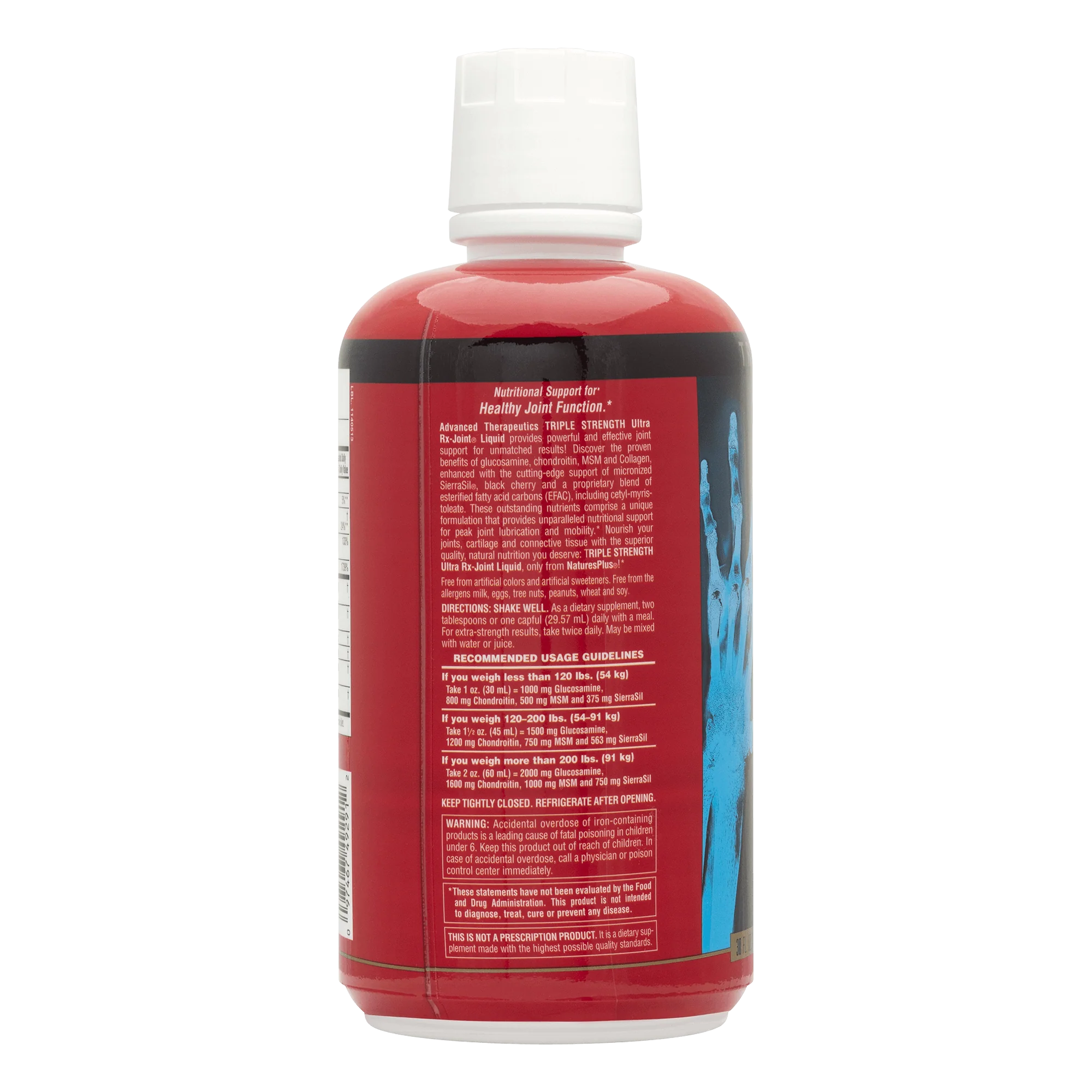 Glucosamine/Chondroitin/MSM Ultra Rx-Joint® Triple Strength Liquid - Image 3