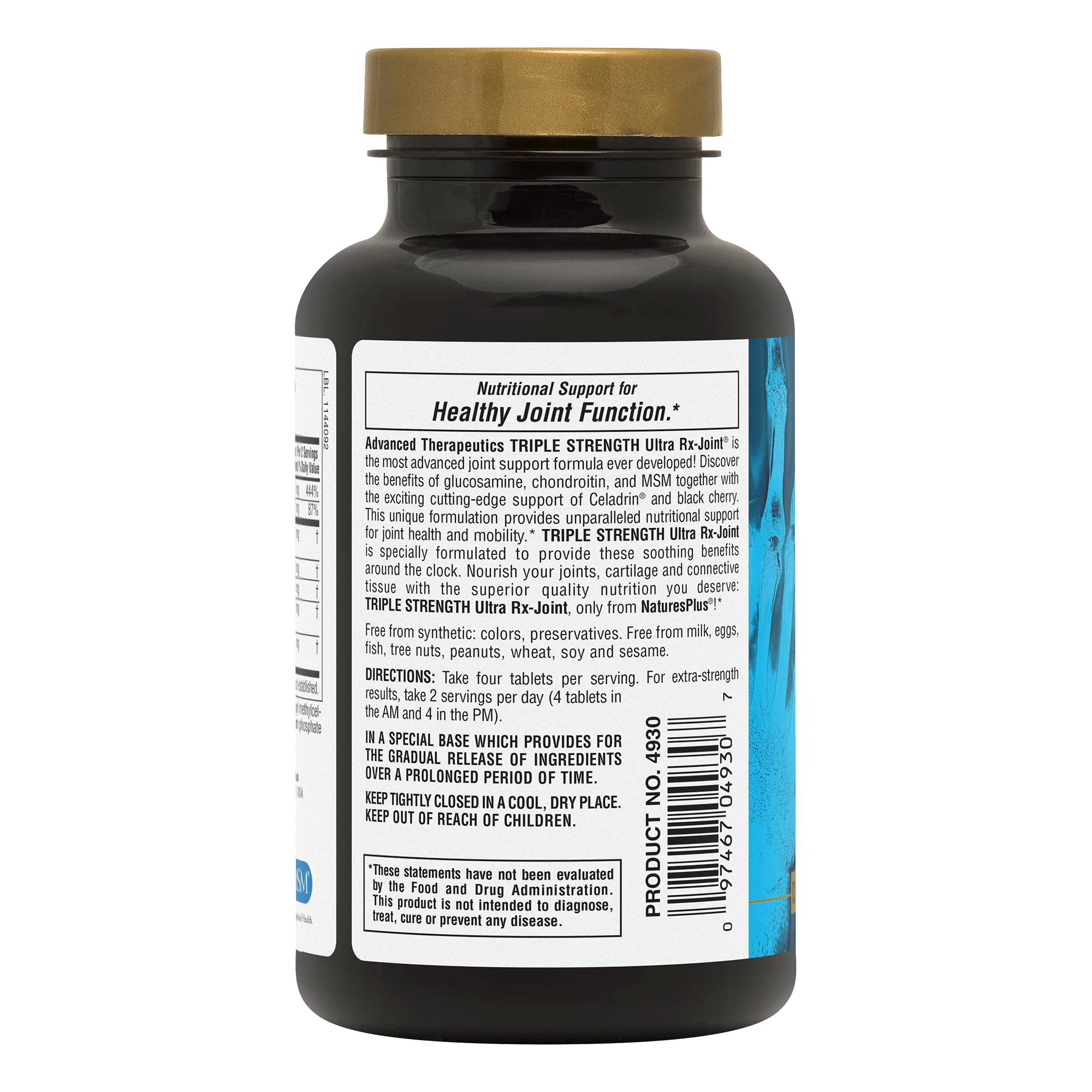 Glucosamine/Chondroitin/MSM Ultra Rx-Joint® Triple Strength Tablets - Image 3