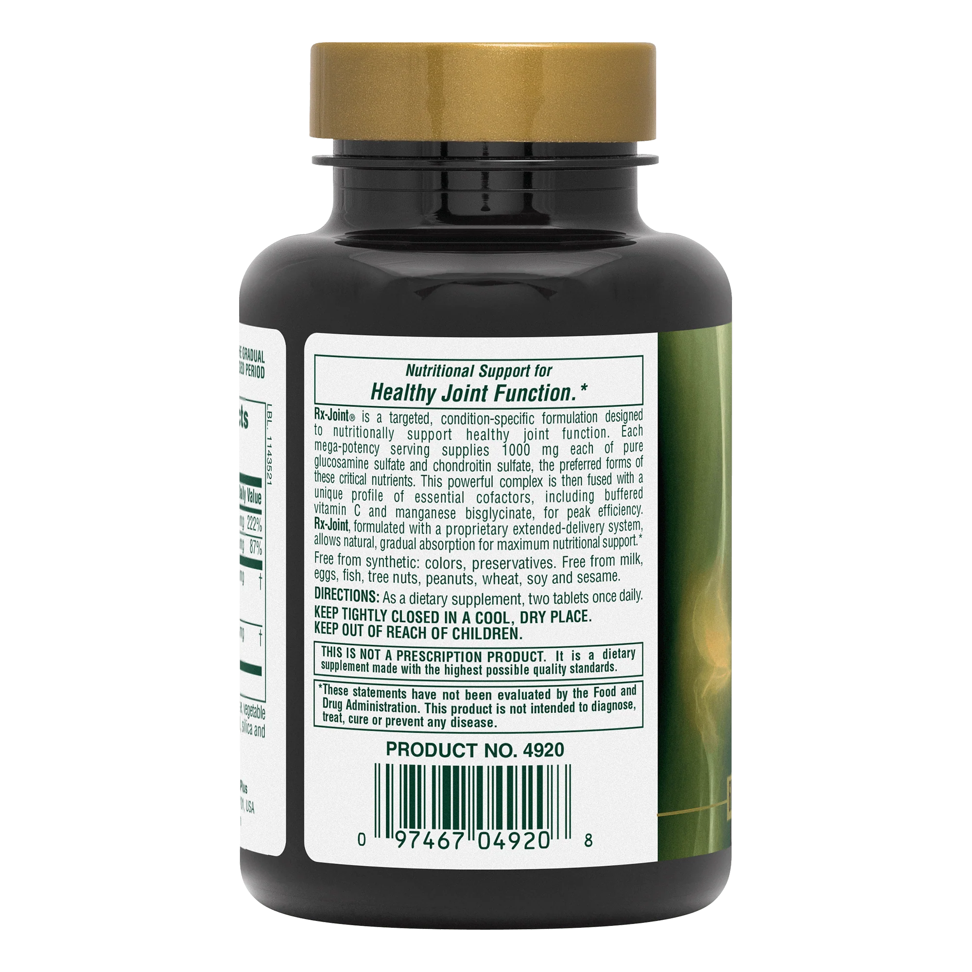 Glucosamine/Chondroitin Rx-Joint® Tablets - Image 3