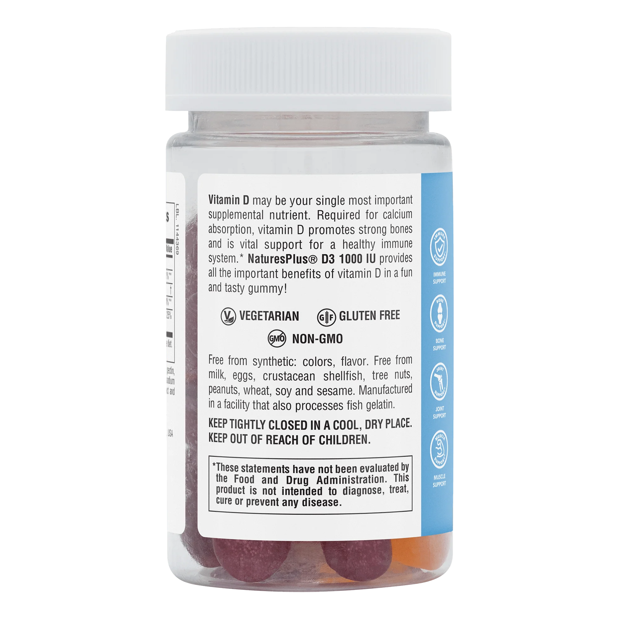 Gummies Vitamin D3 1000 IU - Image 3