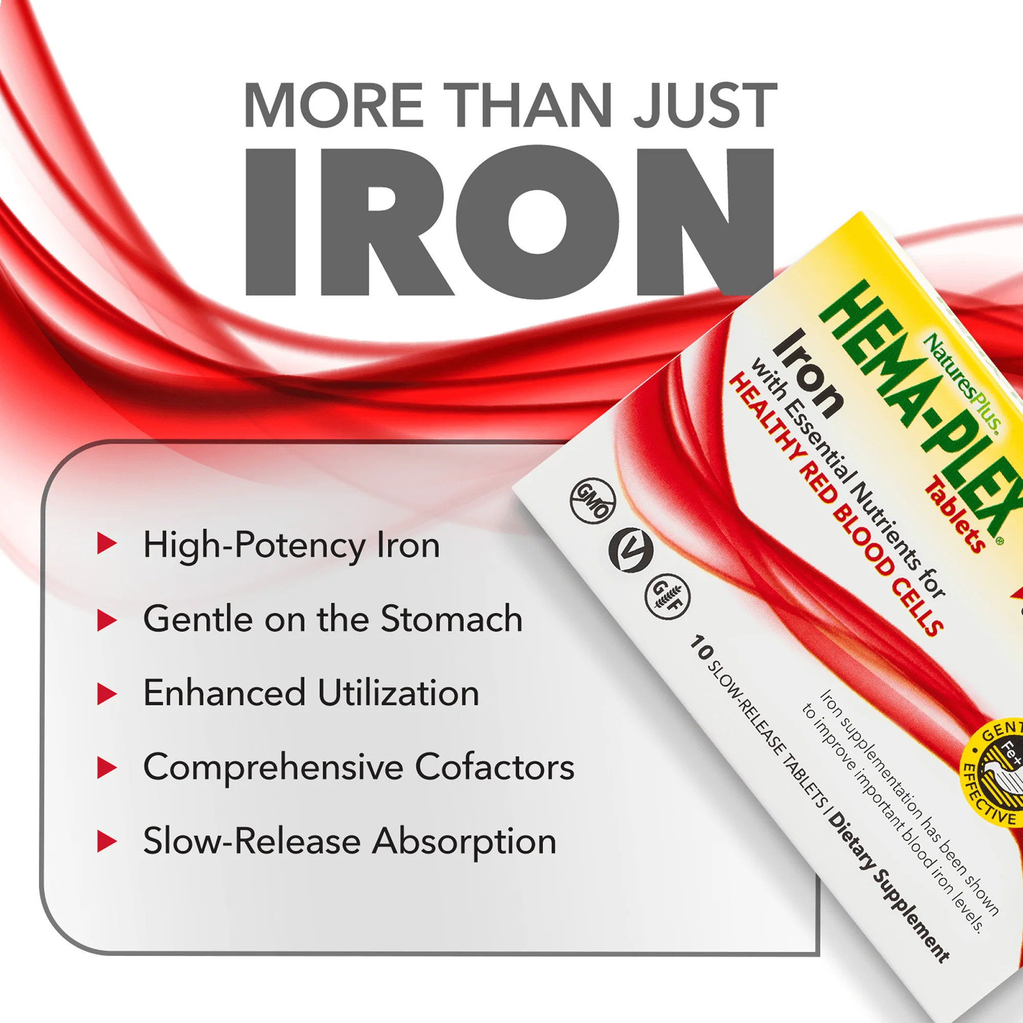 HEMA-PLEX® Tablet 10ct Pack - Image 3