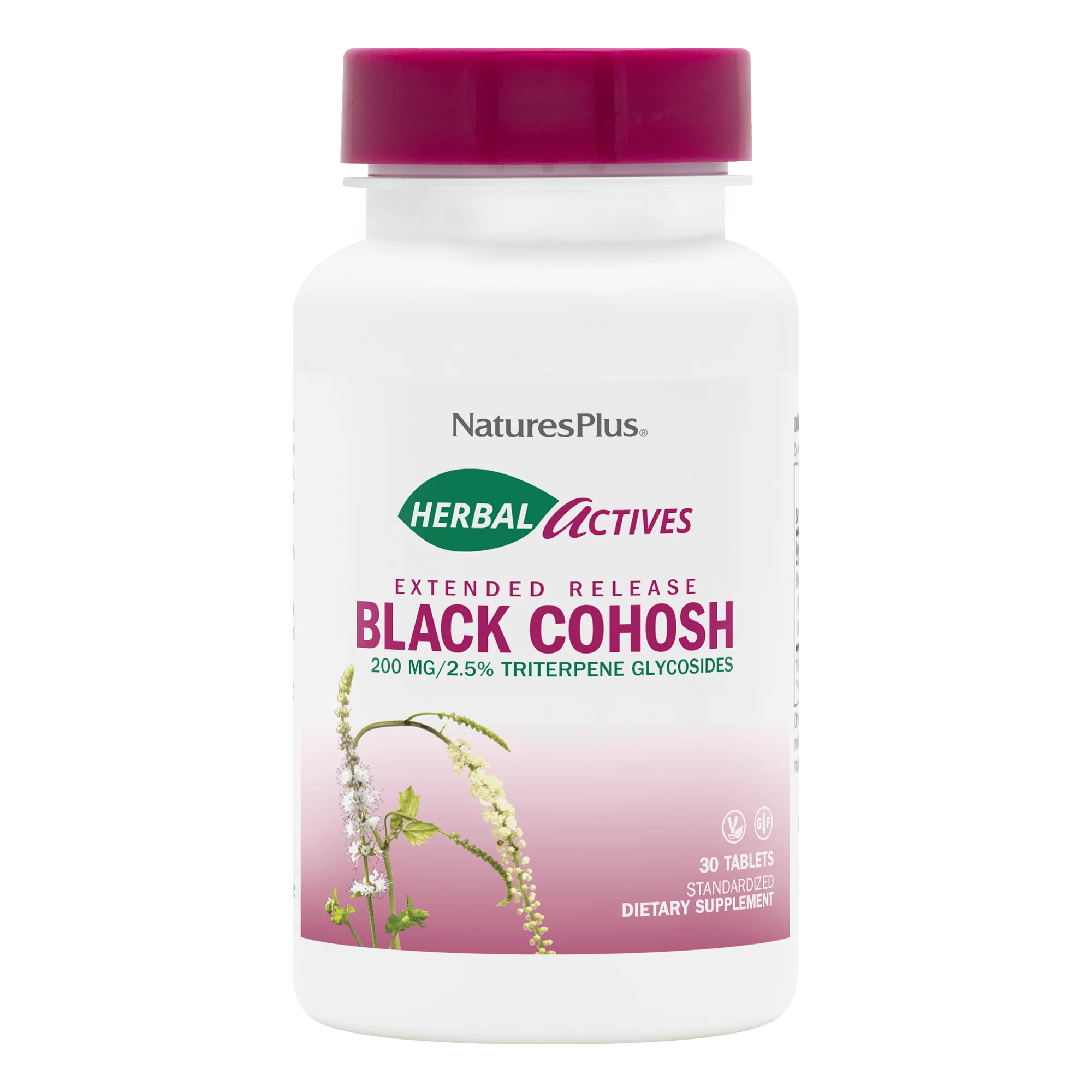 Herbal Actives Black Cohosh Extended Release Tablets