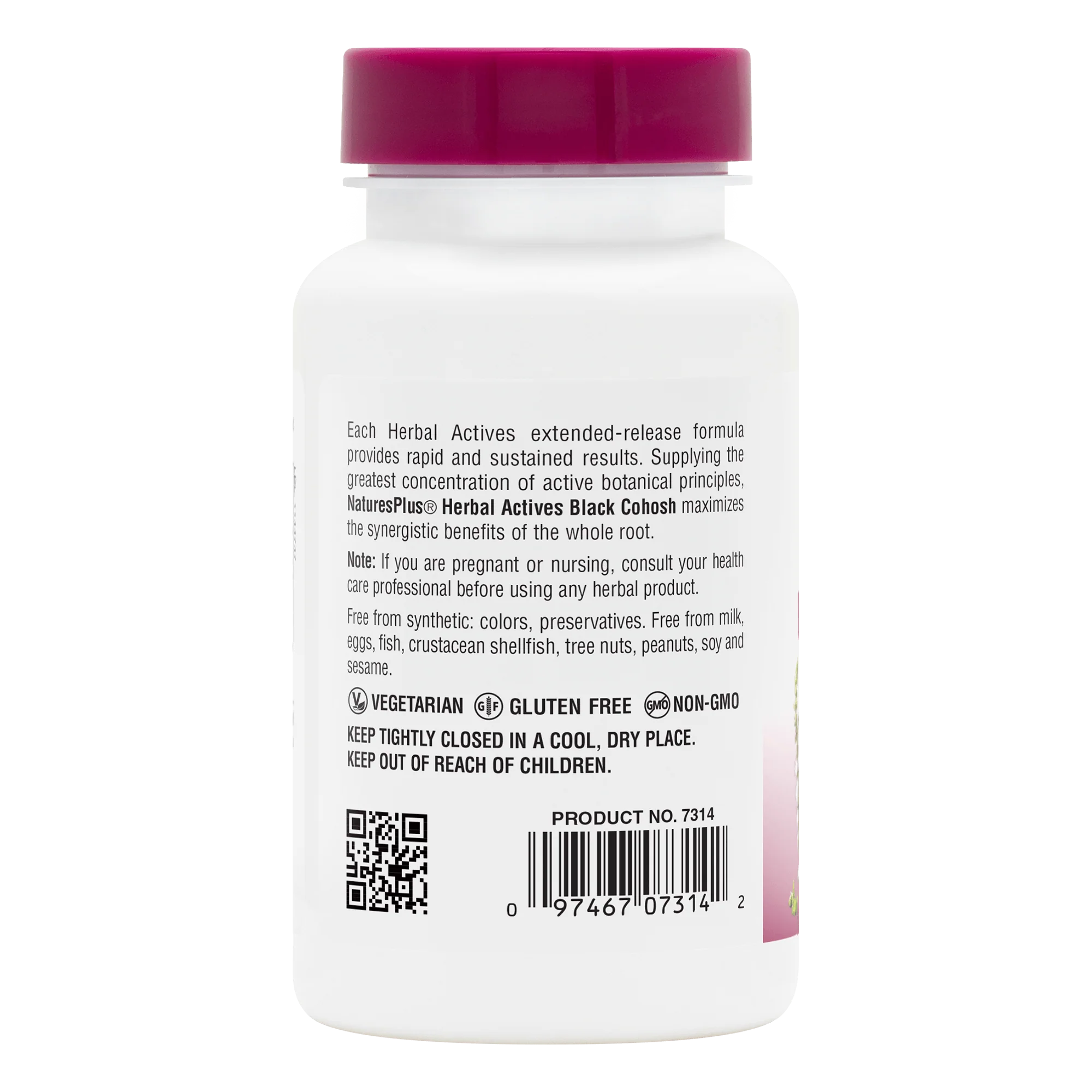 Herbal Actives Black Cohosh Extended Release Tablets - Image 3