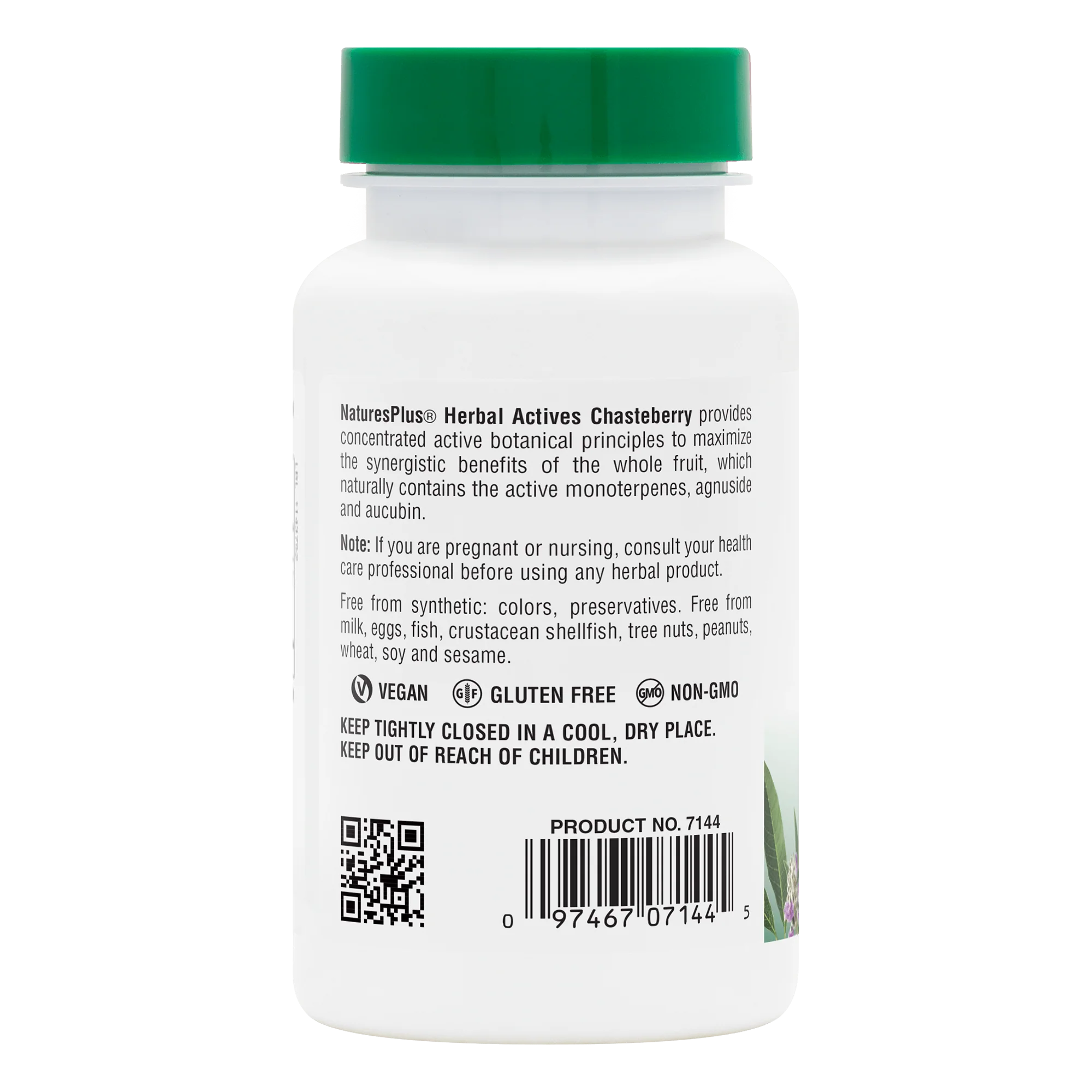 Herbal Actives Chasteberry Capsules - Image 3