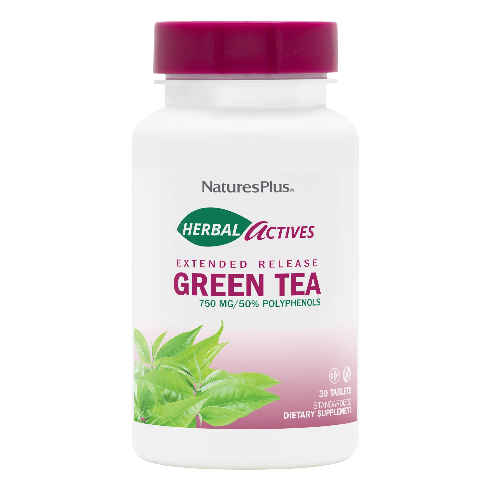Herbal Actives Green Tea Extended Release Tablets
