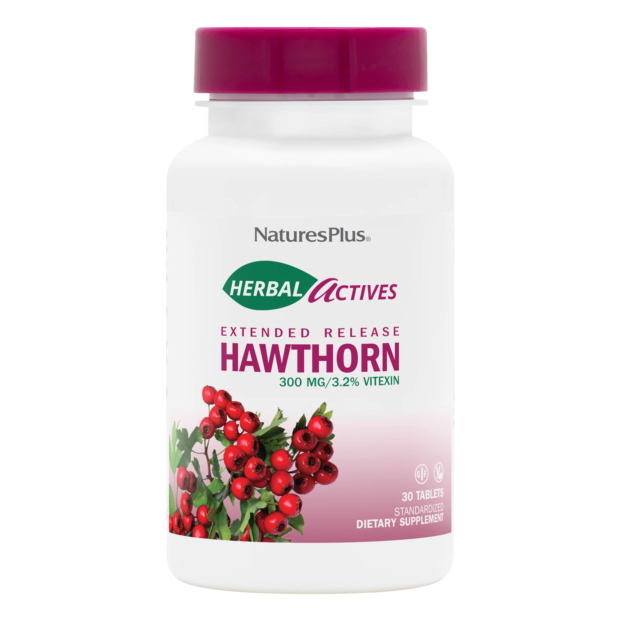 Herbal Actives Hawthorn Extended Release Tablets