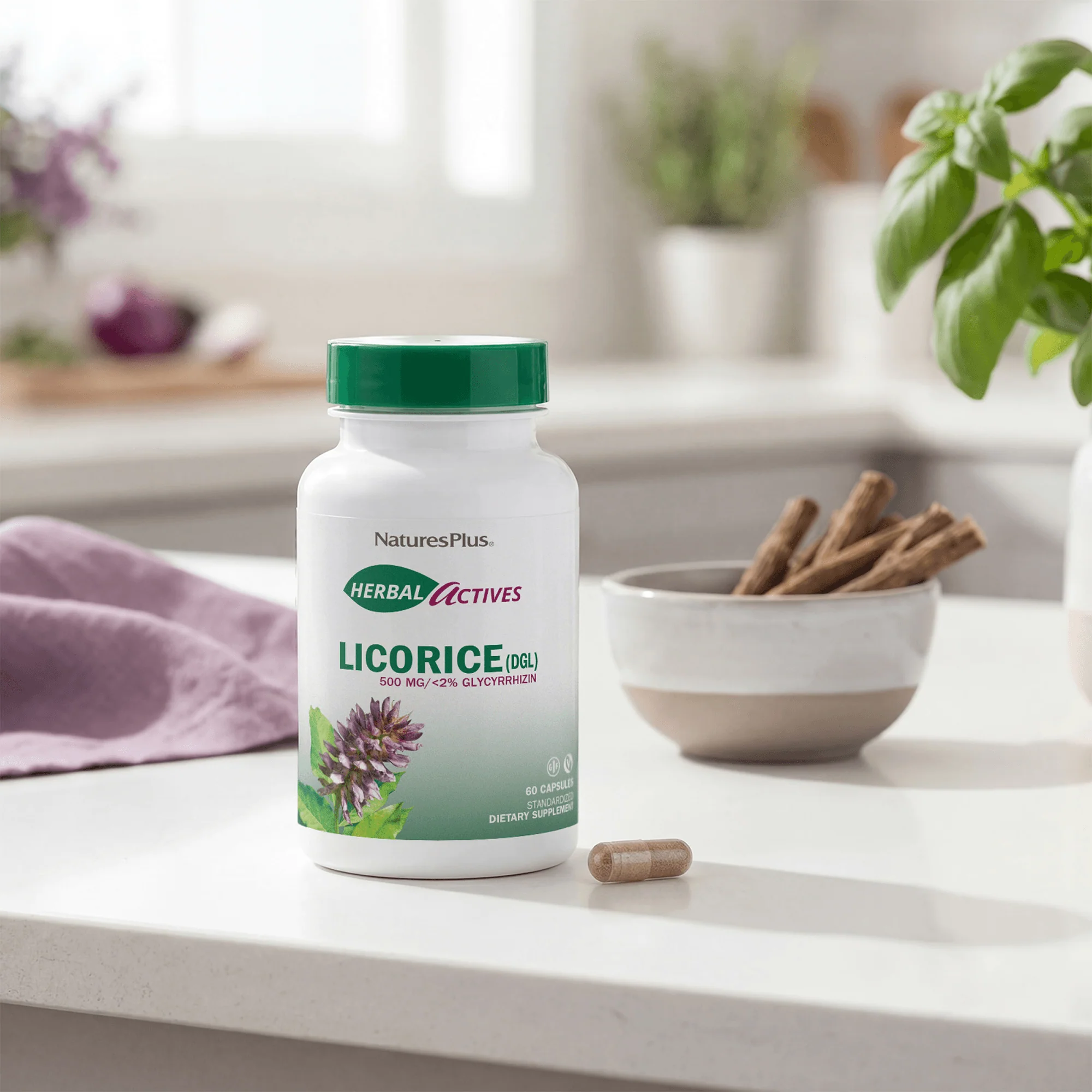 Herbal Actives Licorice DGL Capsules - Image 5