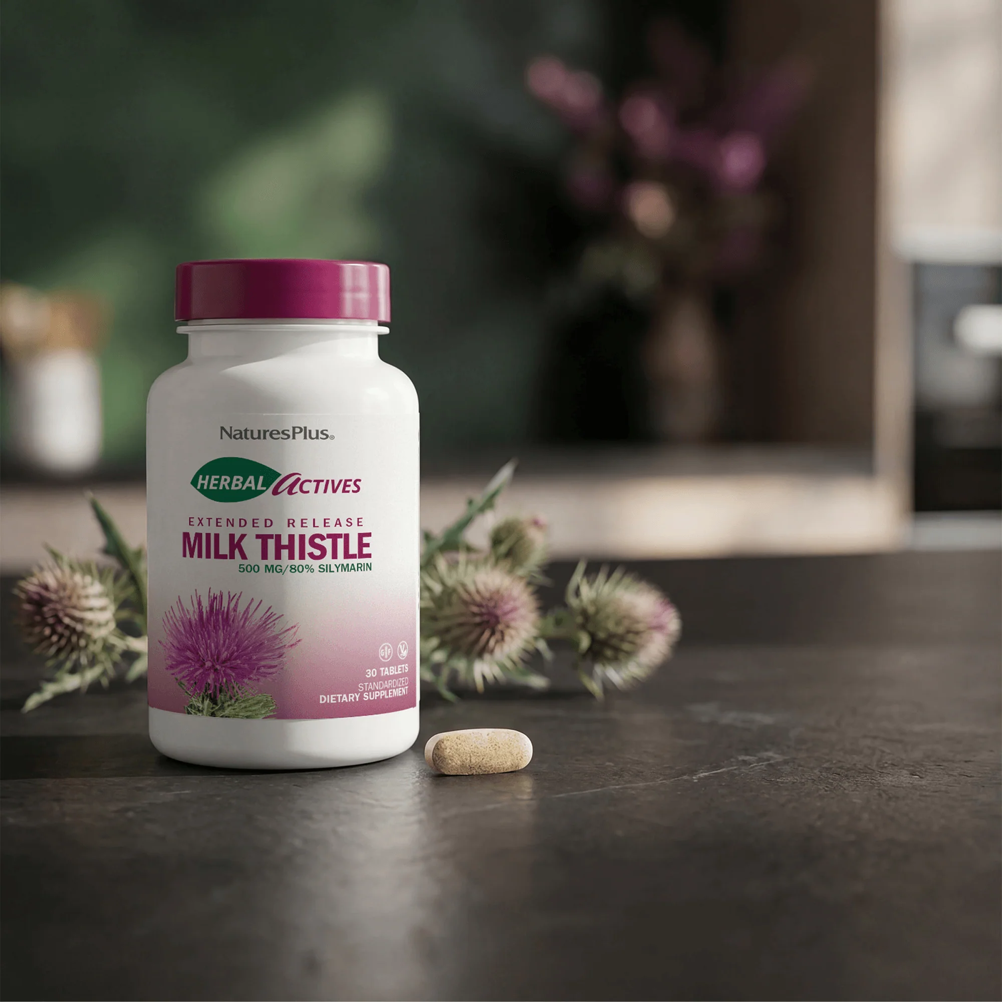 Herbal Actives Milk Thistle Extended Release Tablets - Image 5