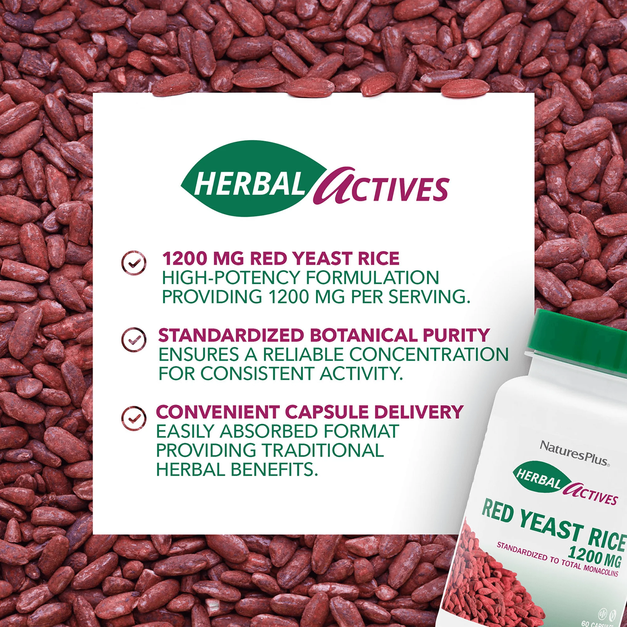 Herbal Actives Red Yeast Rice Capsules - Image 4