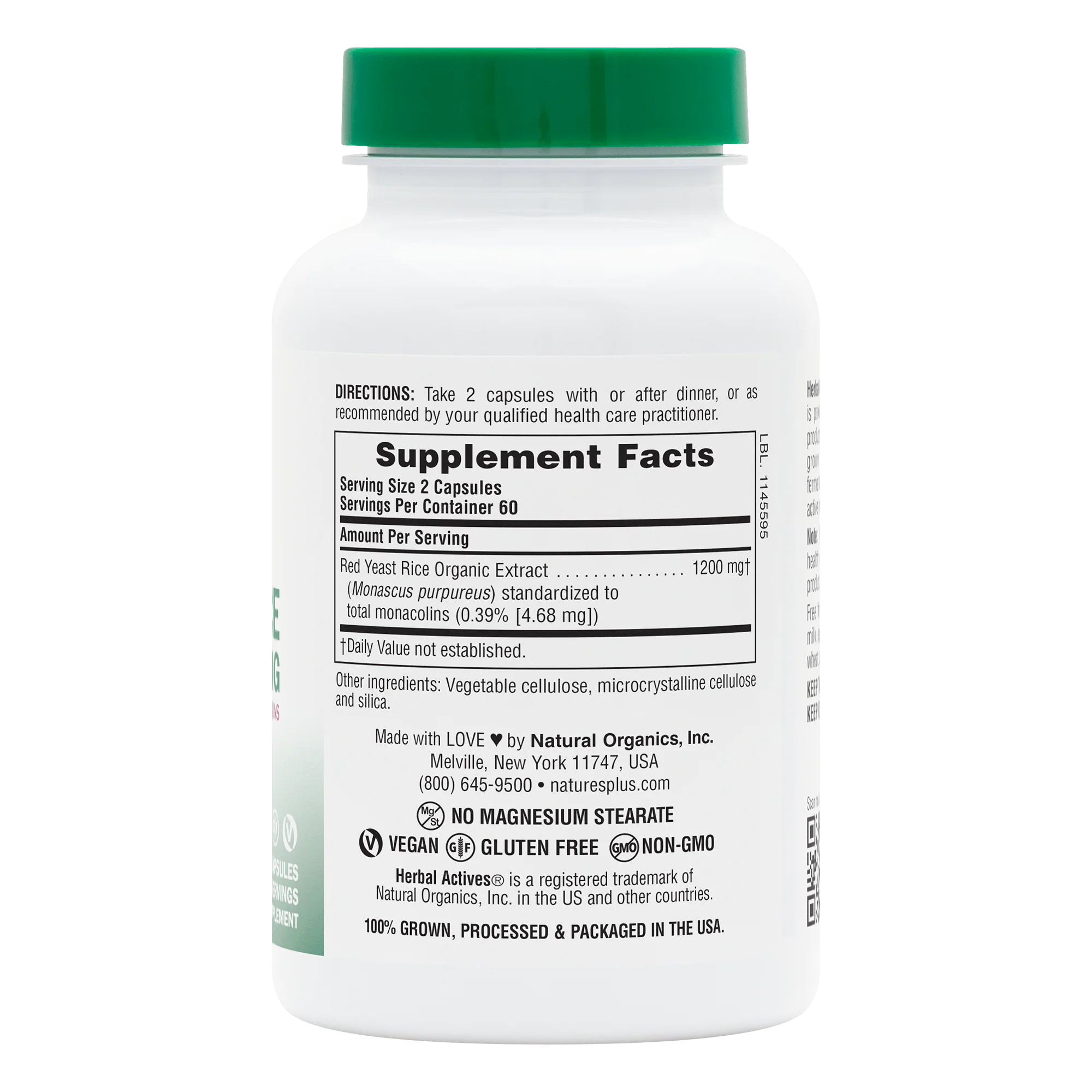 Herbal Actives Red Yeast Rice Capsules - Image 7