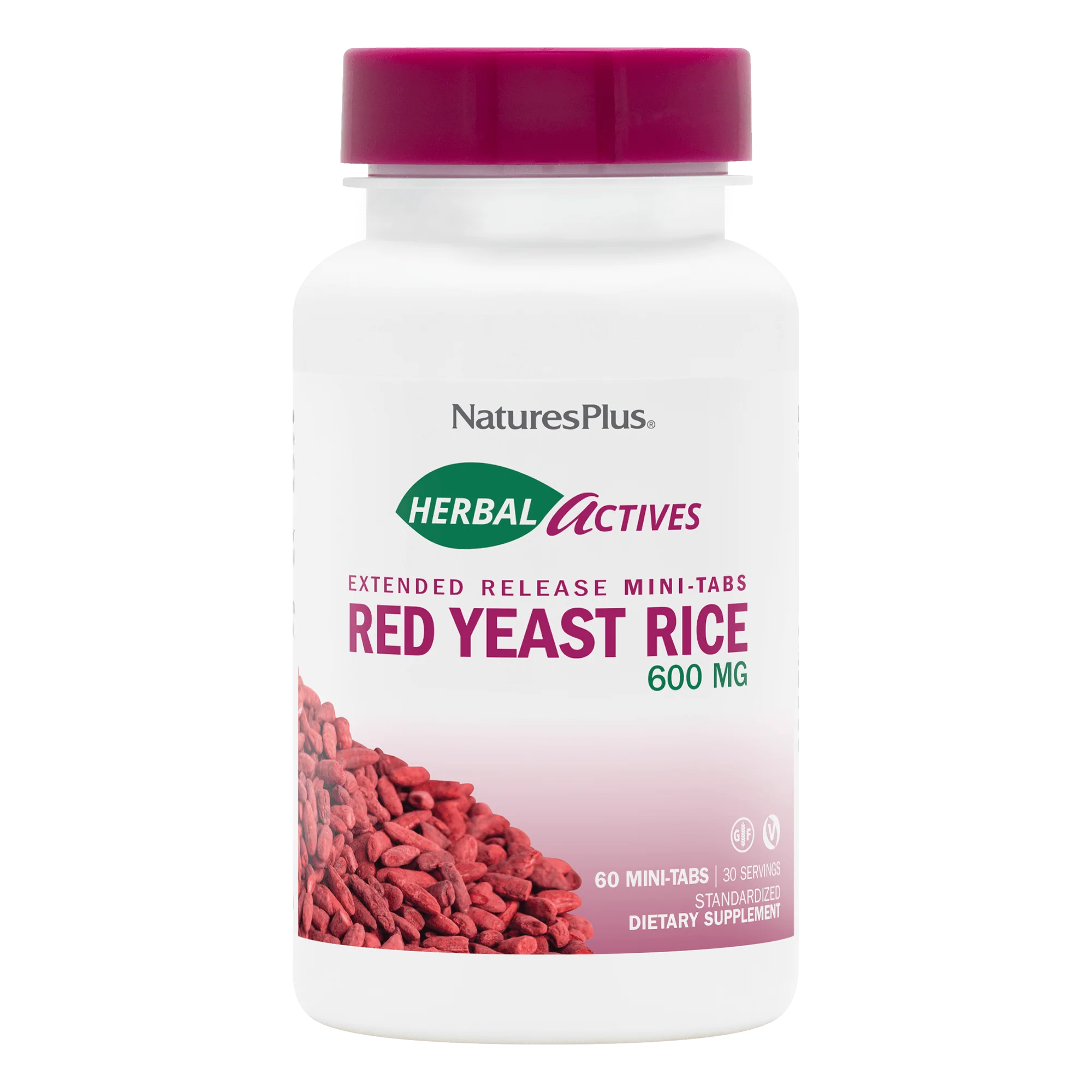 Herbal Actives Red Yeast Rice Extended Release Mini-Tabs